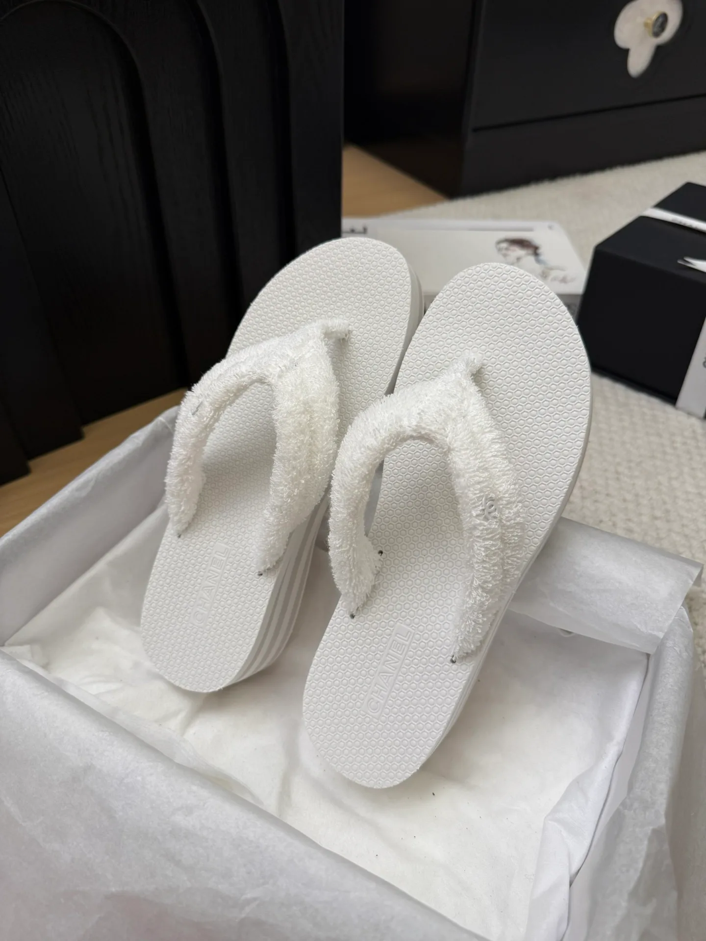 Шлепанцы Женские Chanel 28368