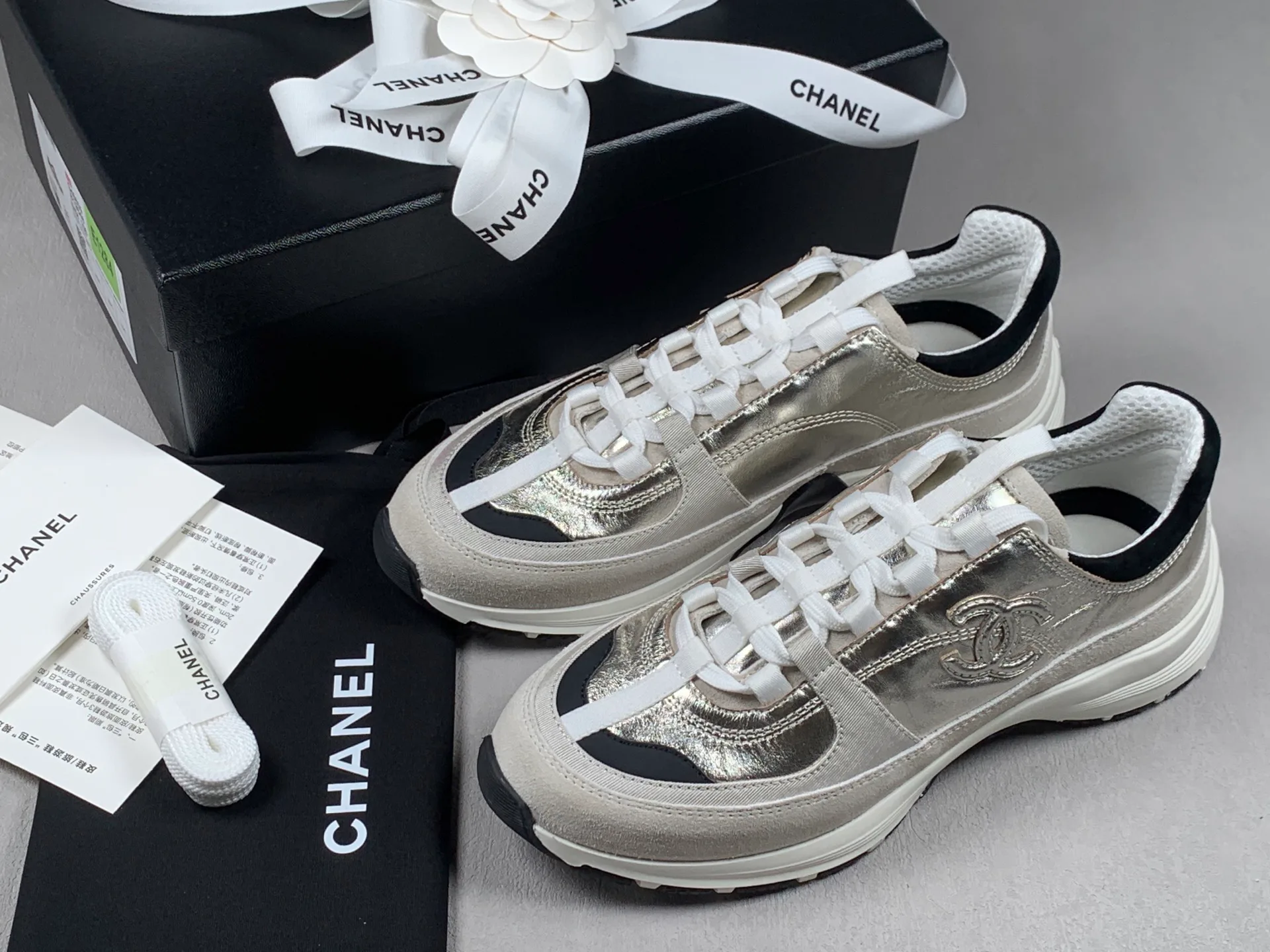 Кроссовки Женские Chanel 2751794