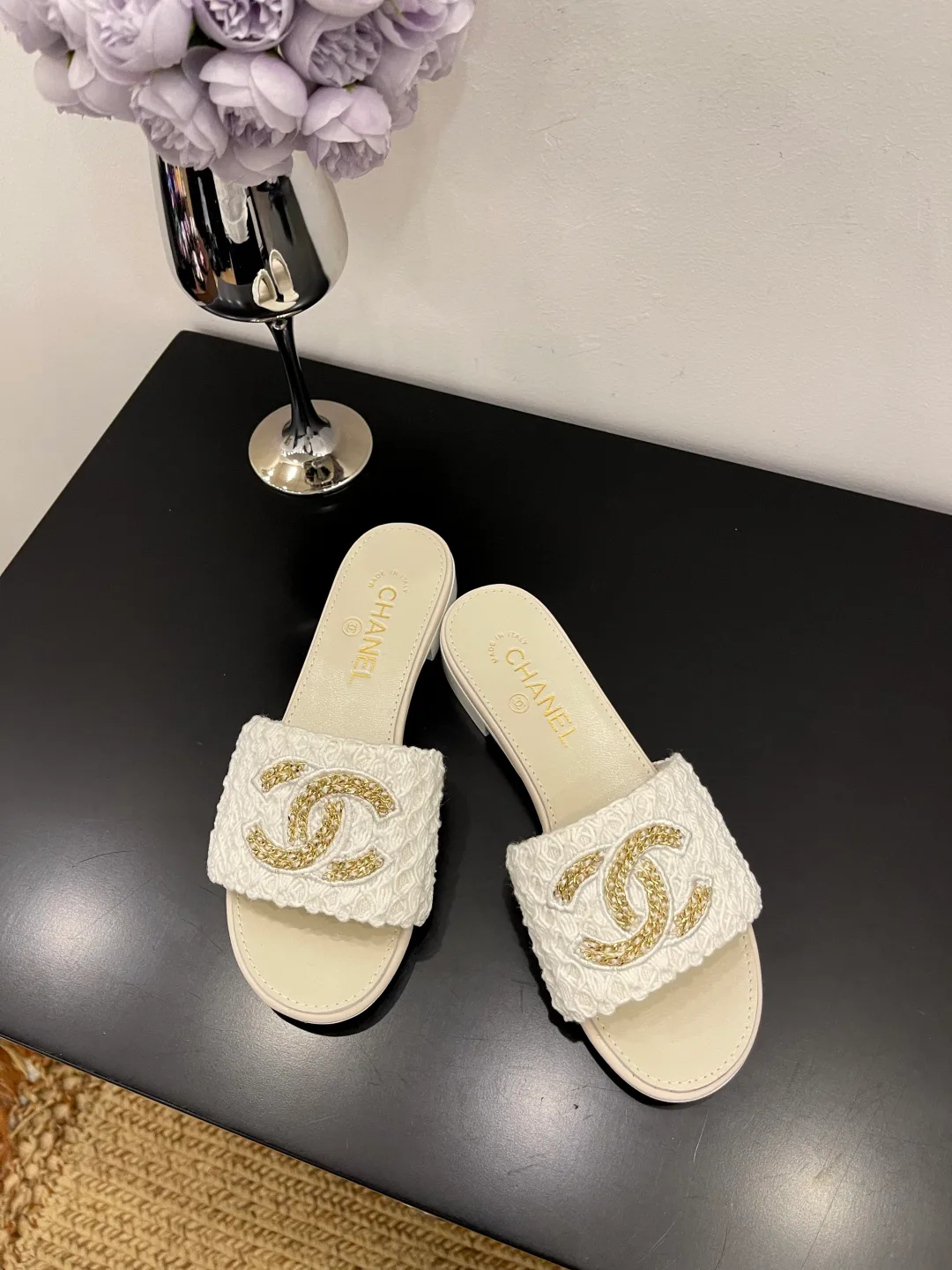 Шлепанцы Женские Chanel 48858