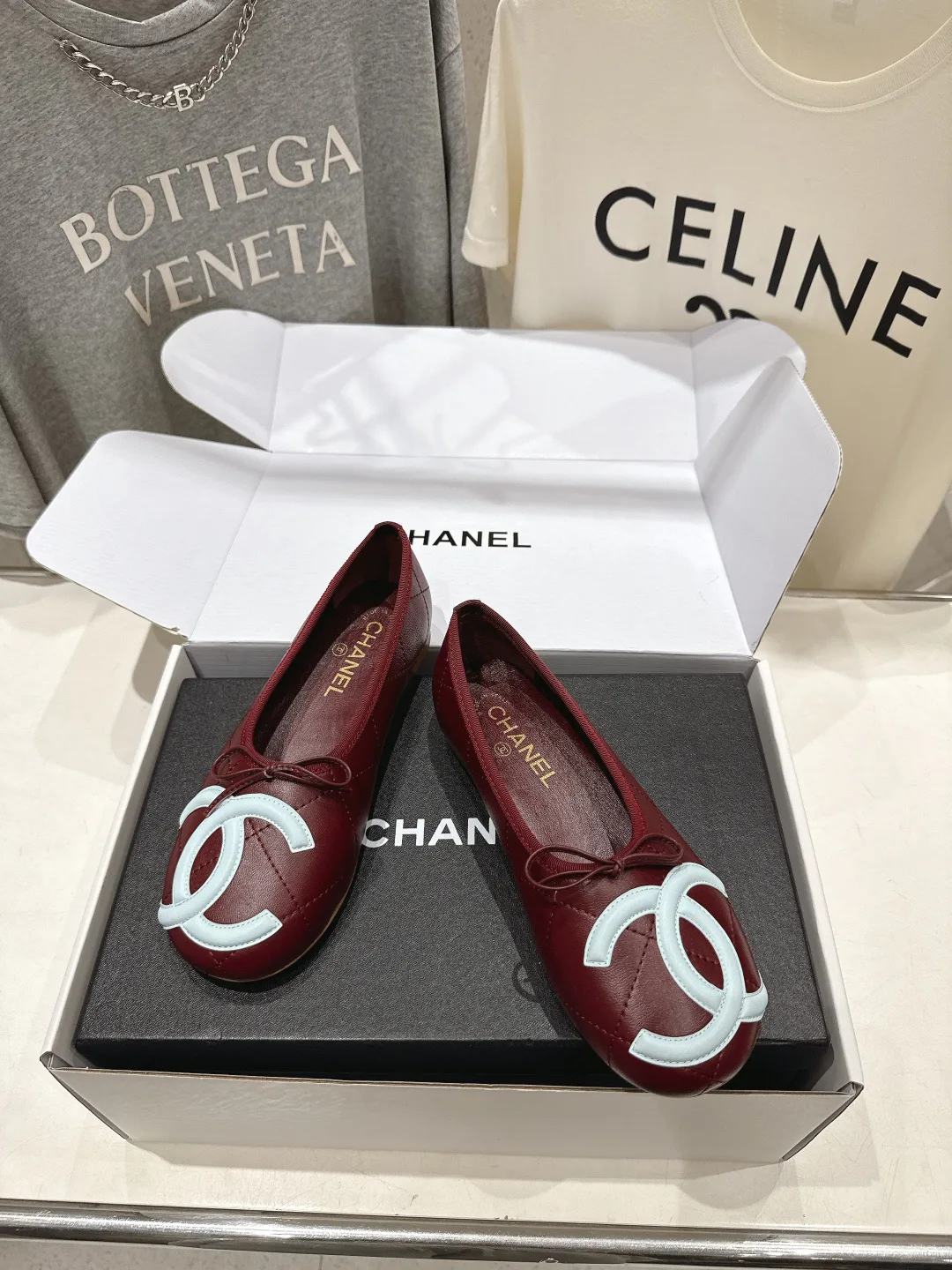 Балетки Женские Chanel 17637887
