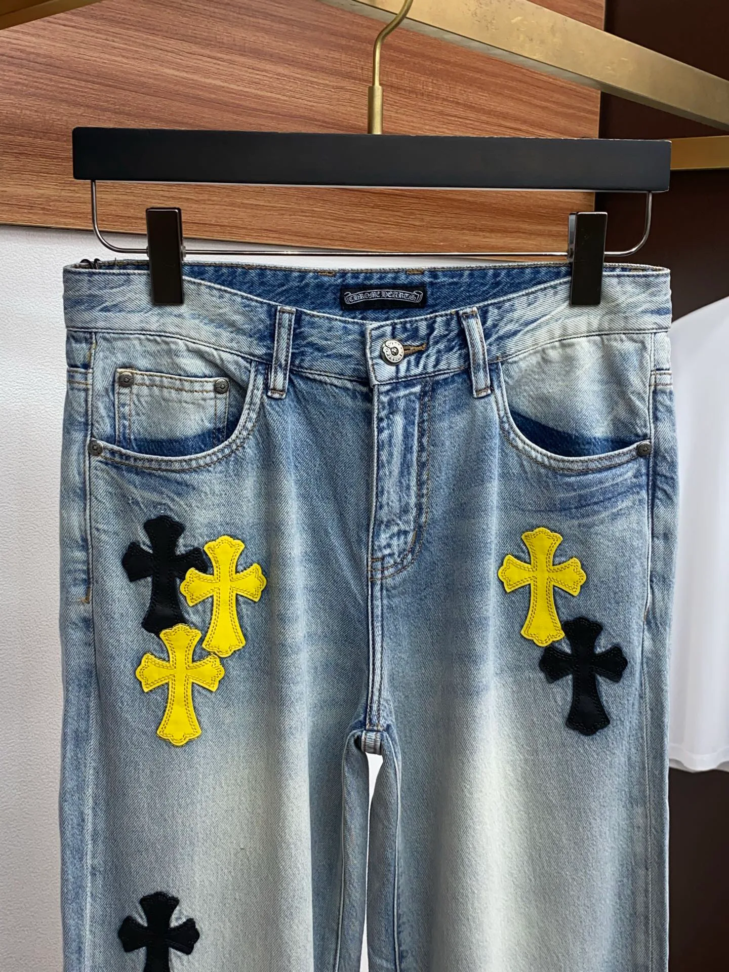 Джинсы Мужские Chrome Hearts 11236141