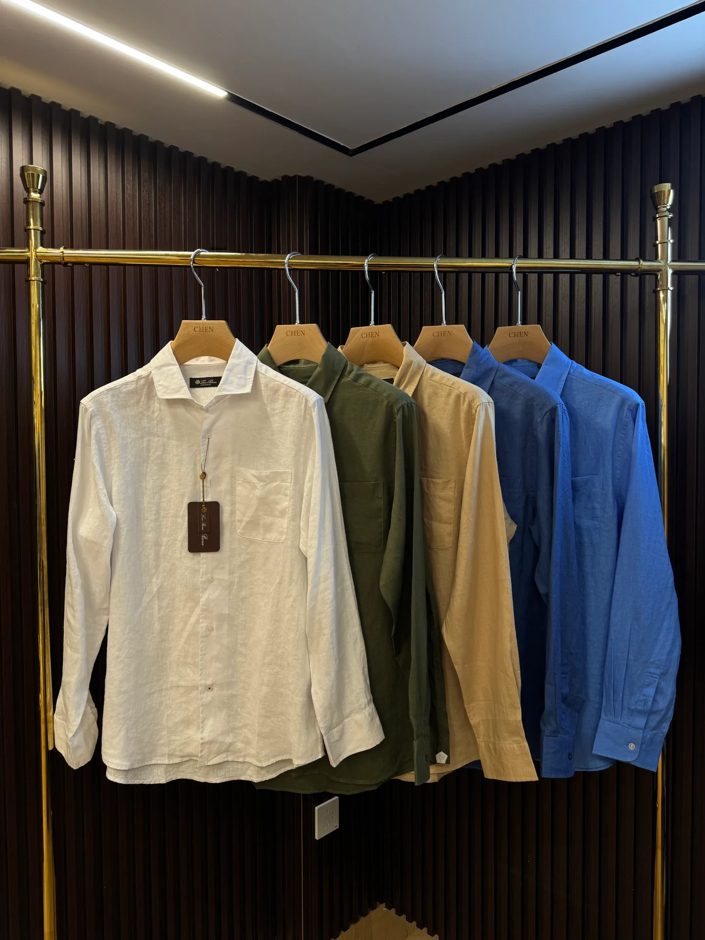 Рубашки Мужские Loro Piana 11383572