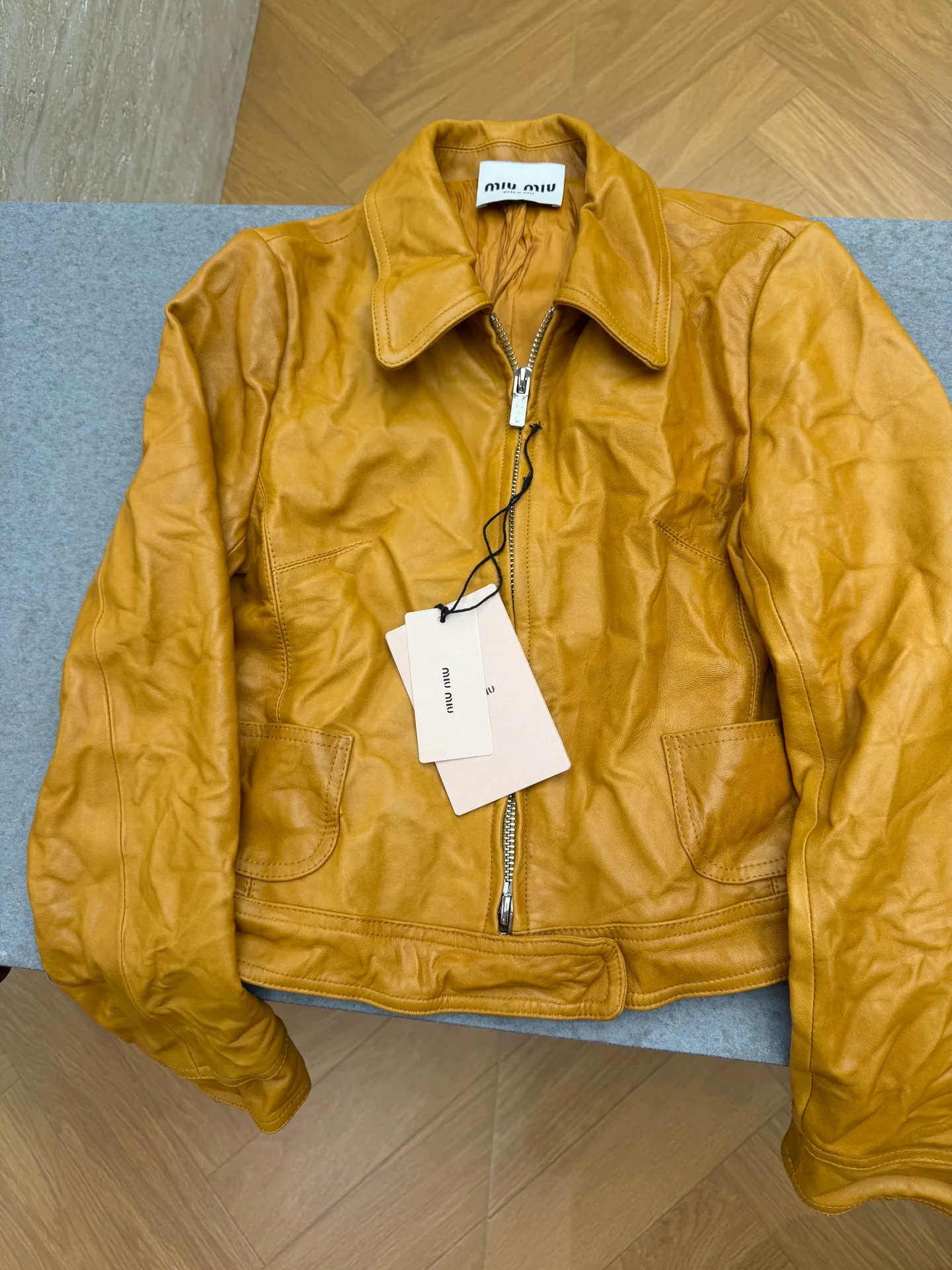 Кожаные Куртки И Дублёнки Женские Miu Miu 17998803