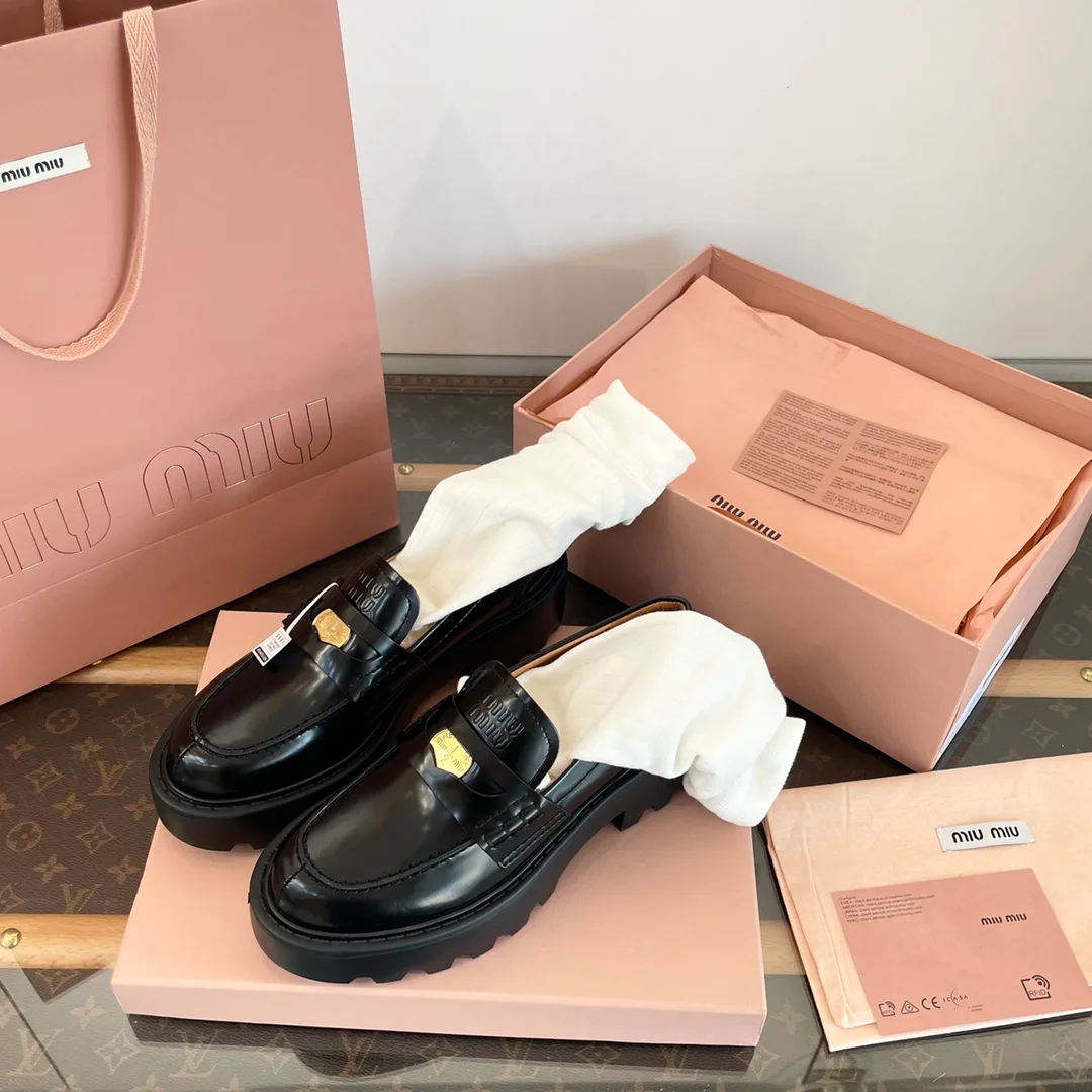 Лоферы И Мокасины Женские Miu Miu 18724441