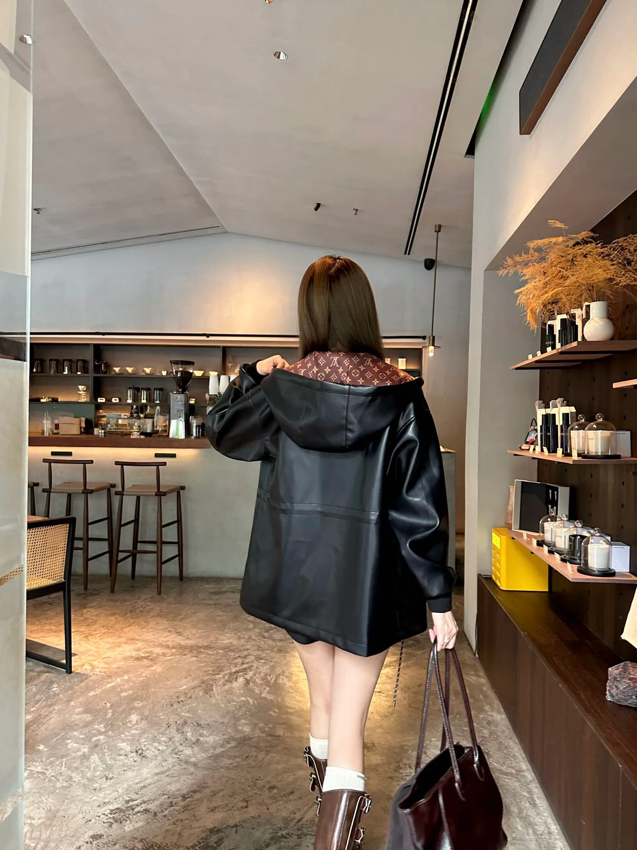 Кожаные Куртки И Дублёнки Женские Louis Vuitton 424742
