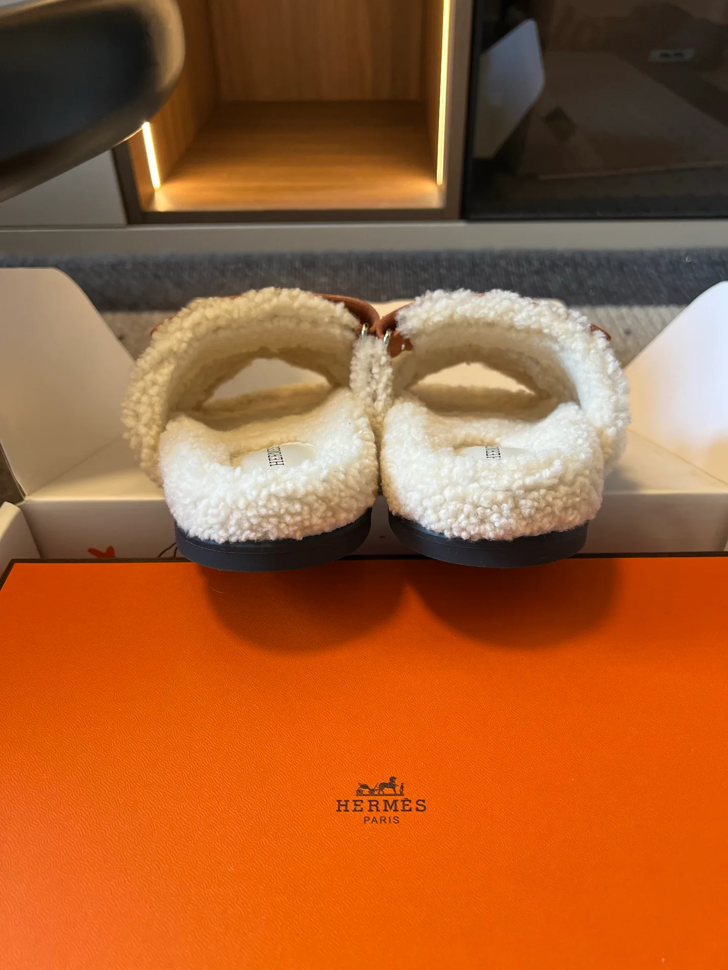 Тапочки Женские Hermes 18142793