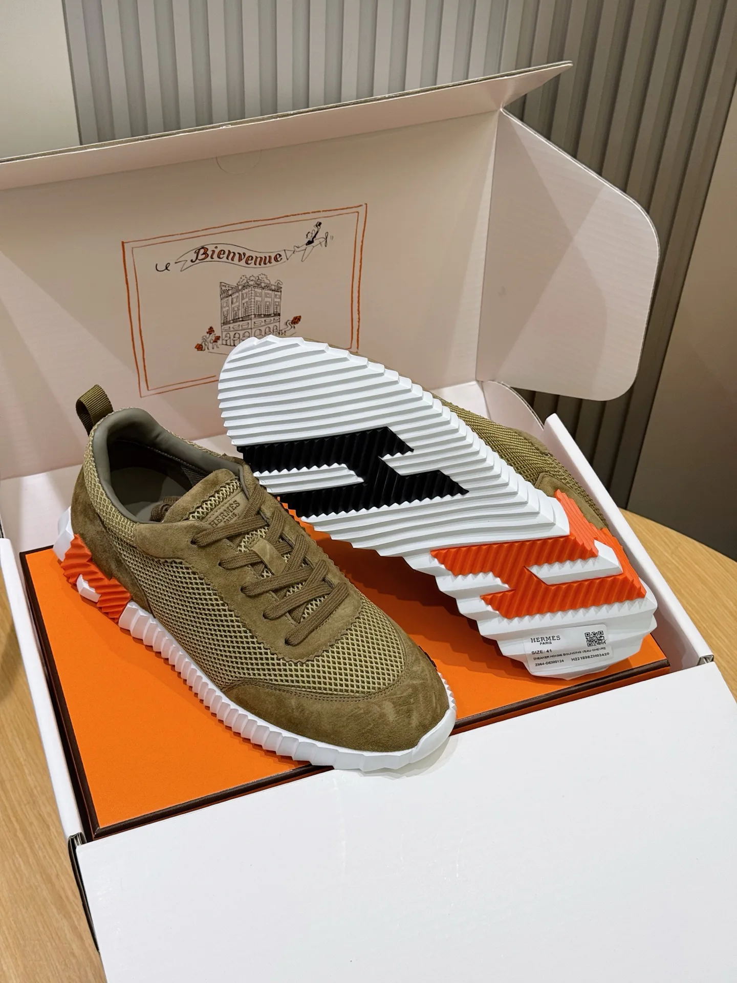 Кроссовки Мужские Hermes 13164677
