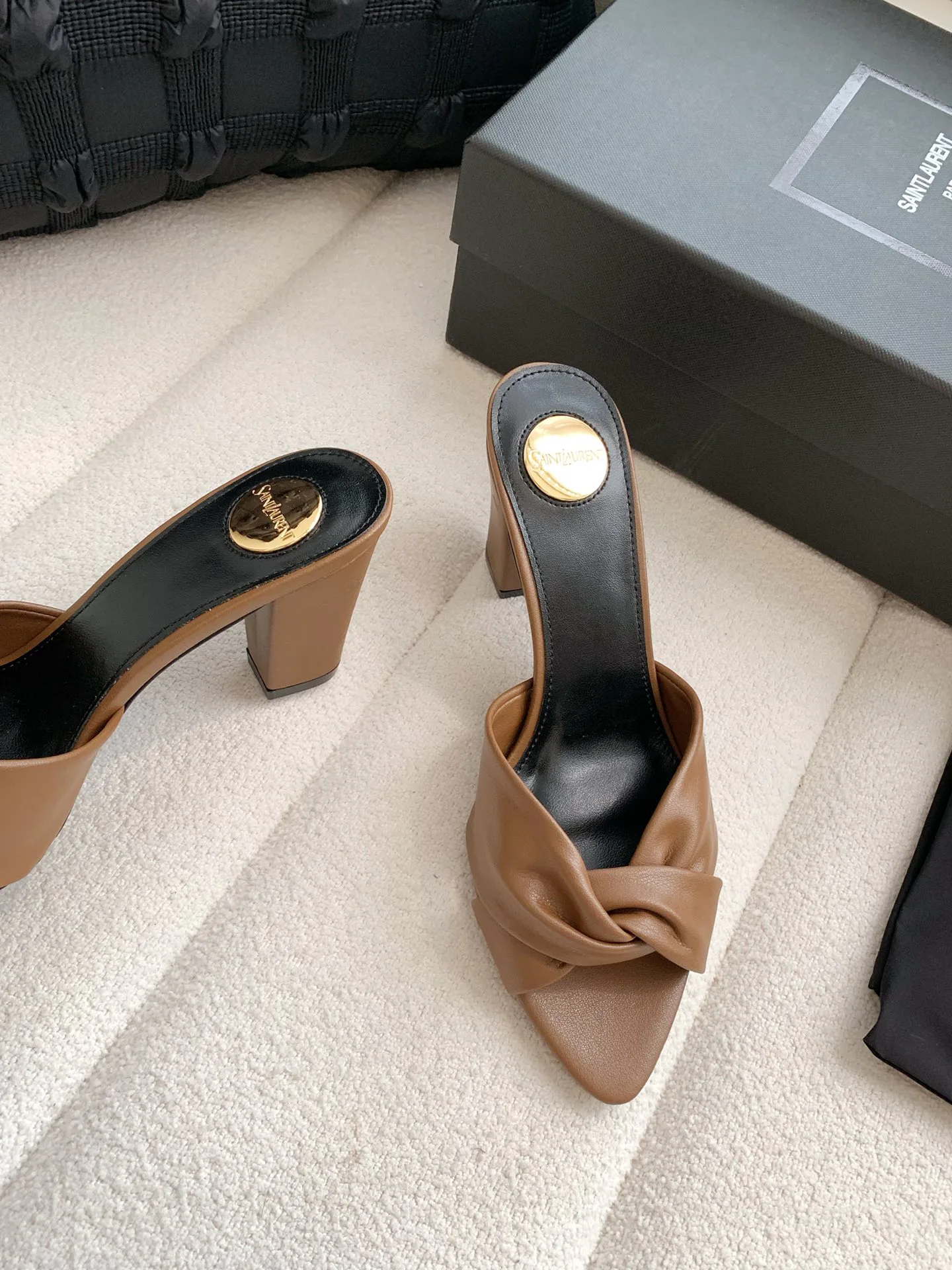 Мюли И Сабо Женские Saint Laurent 17371749
