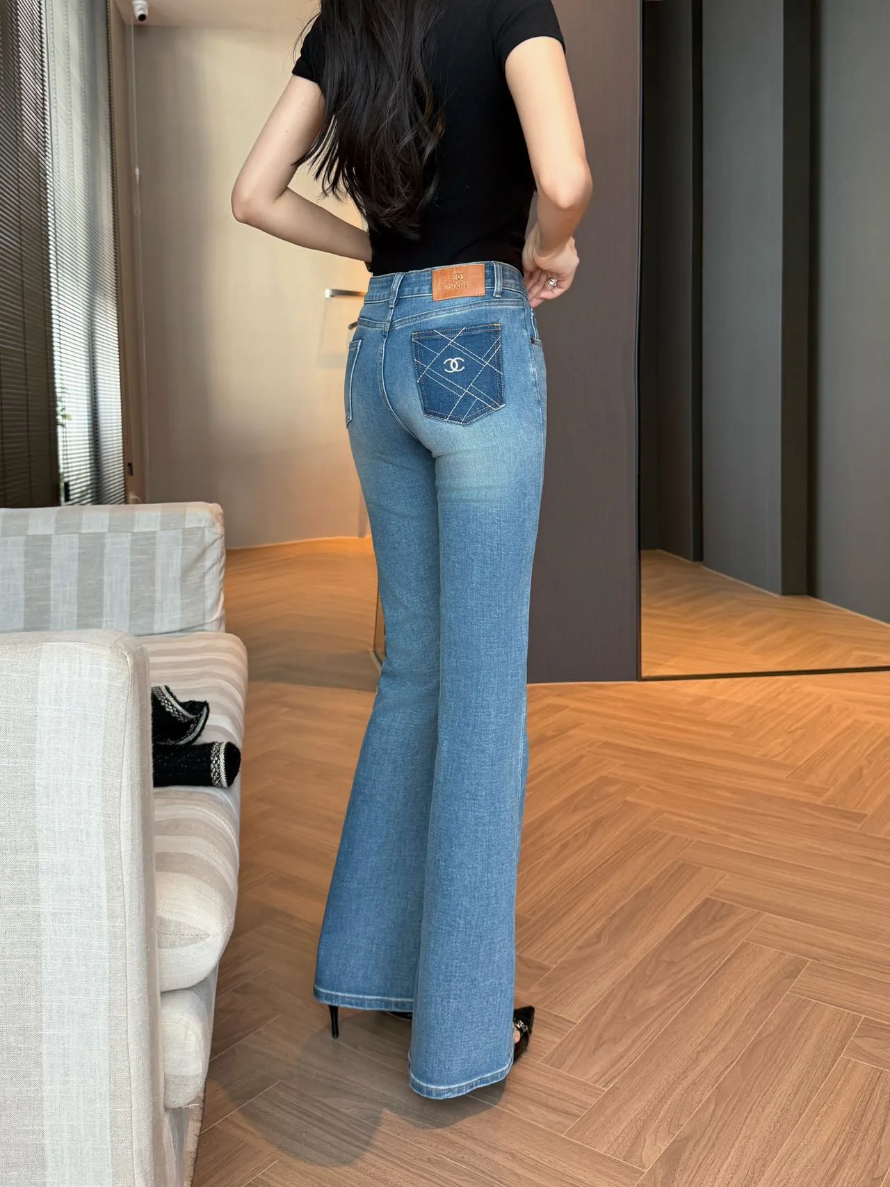 Джинсы Женские Chanel 1531556