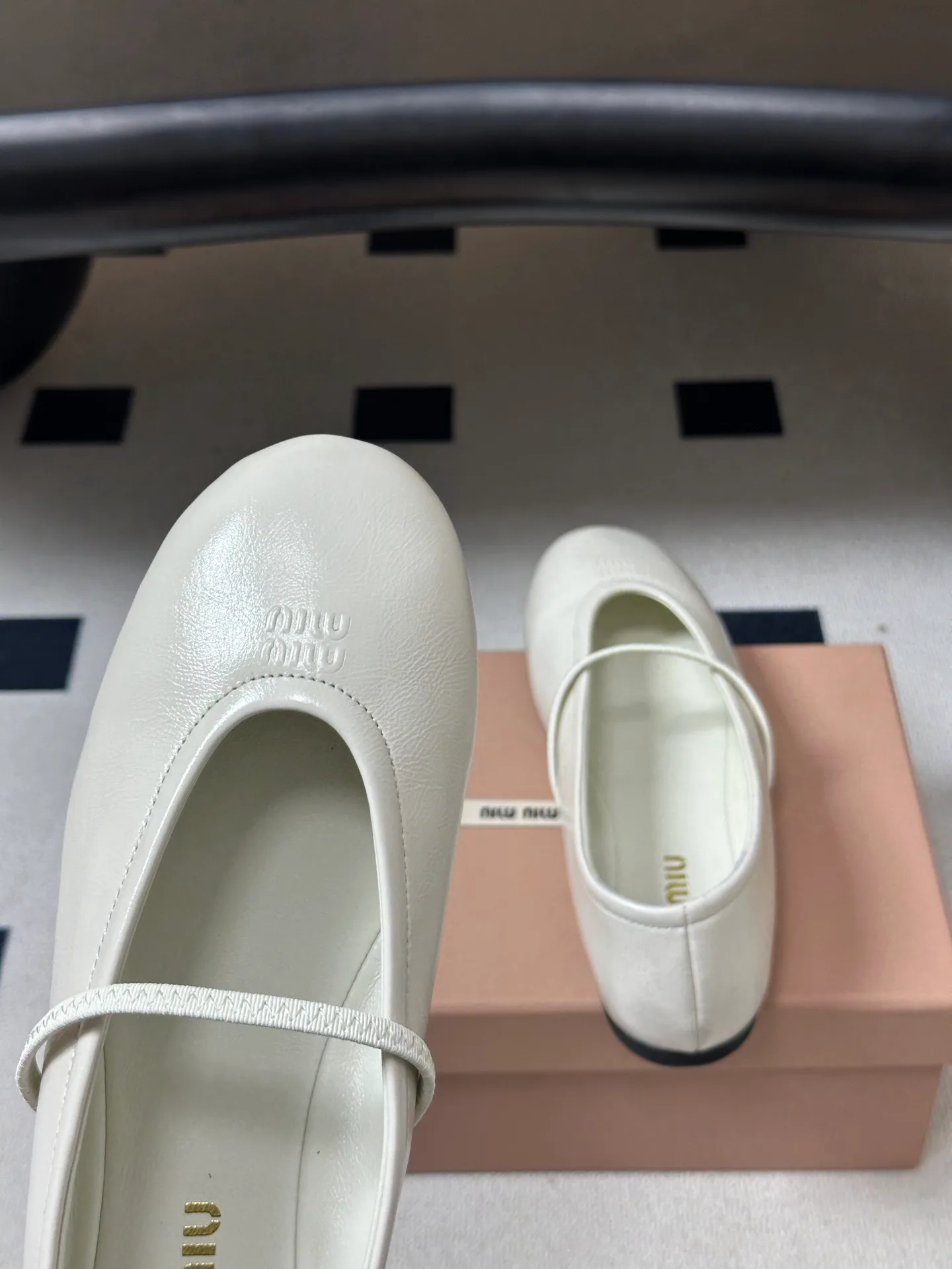 Балетки Женские Miu Miu 17338399