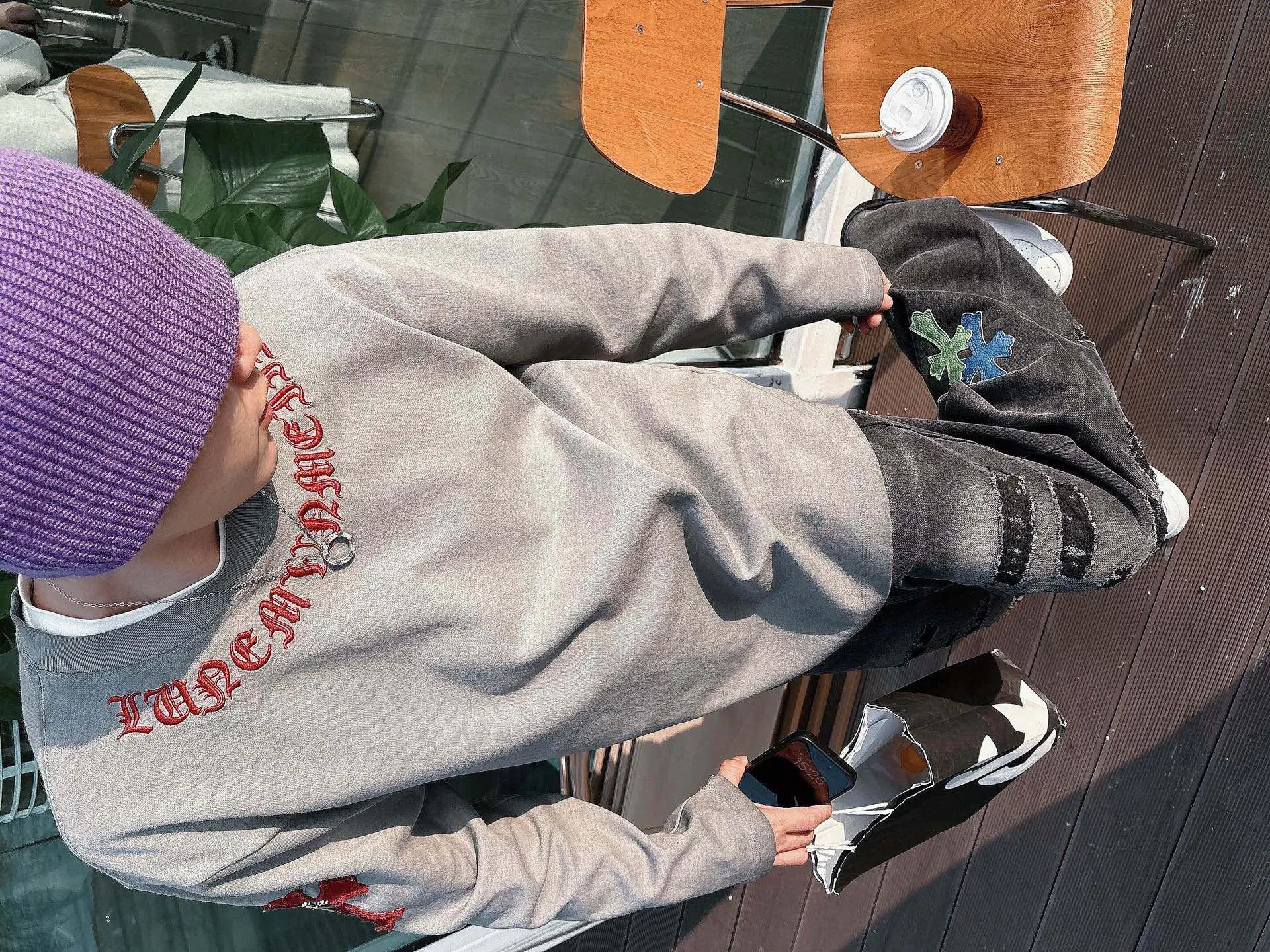 Свитшоты И Худи Мужские Chrome Hearts 787700