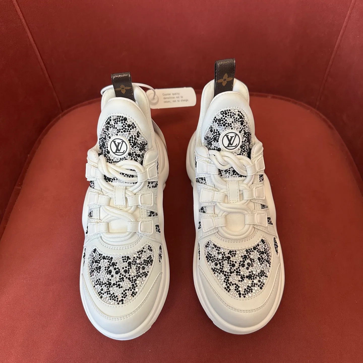 Кроссовки Женские Louis Vuitton 158071