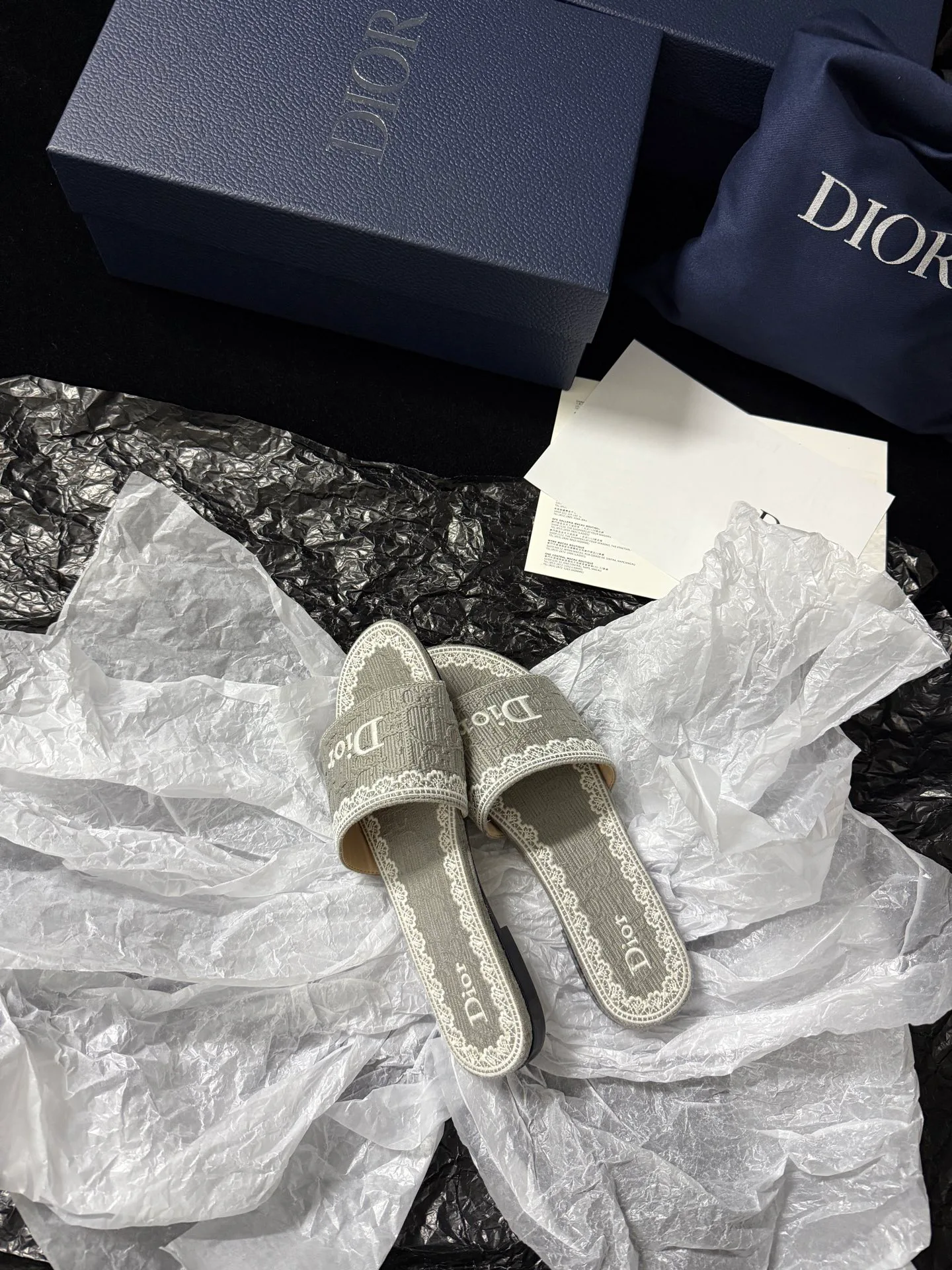 Шлепанцы Женские Christian Dior 578423