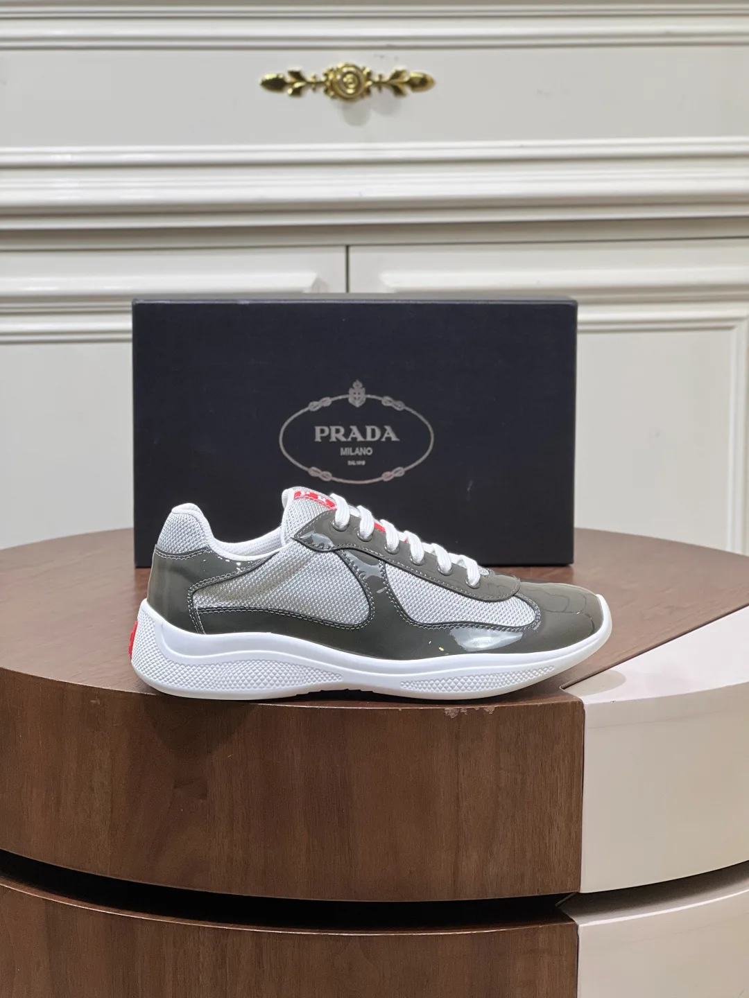 Кроссовки Мужские Prada 476804