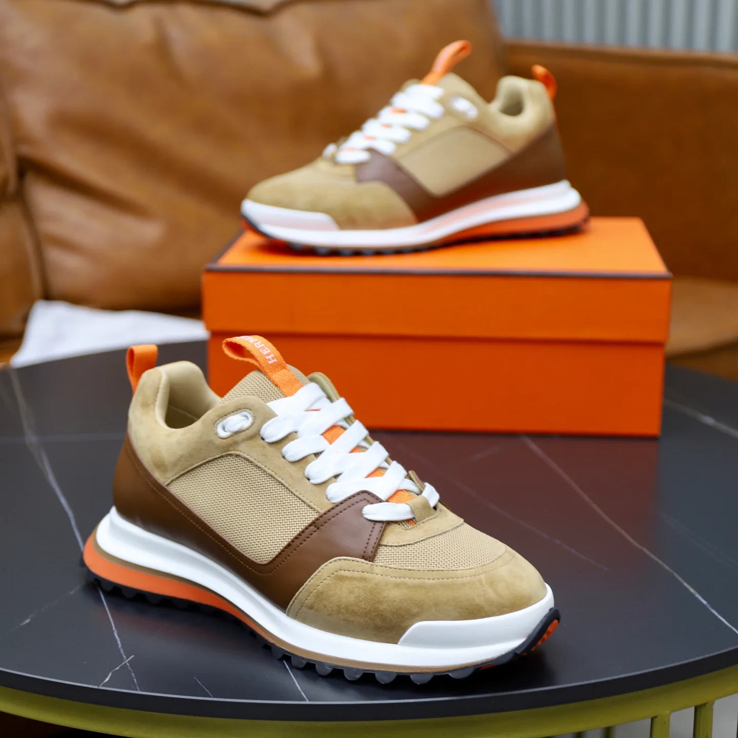 Кроссовки Мужские Hermes 1854717