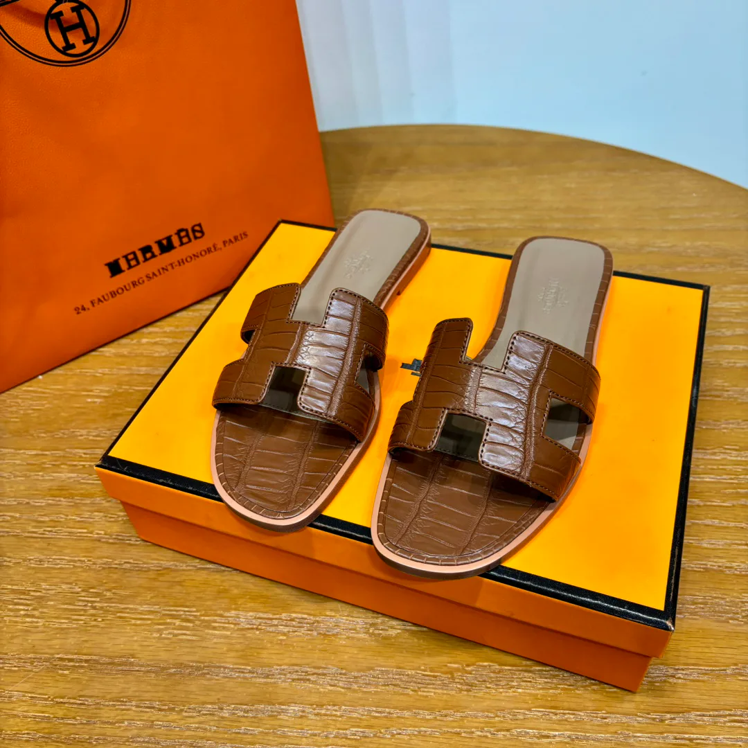 Шлепанцы Женские Hermes 4556174