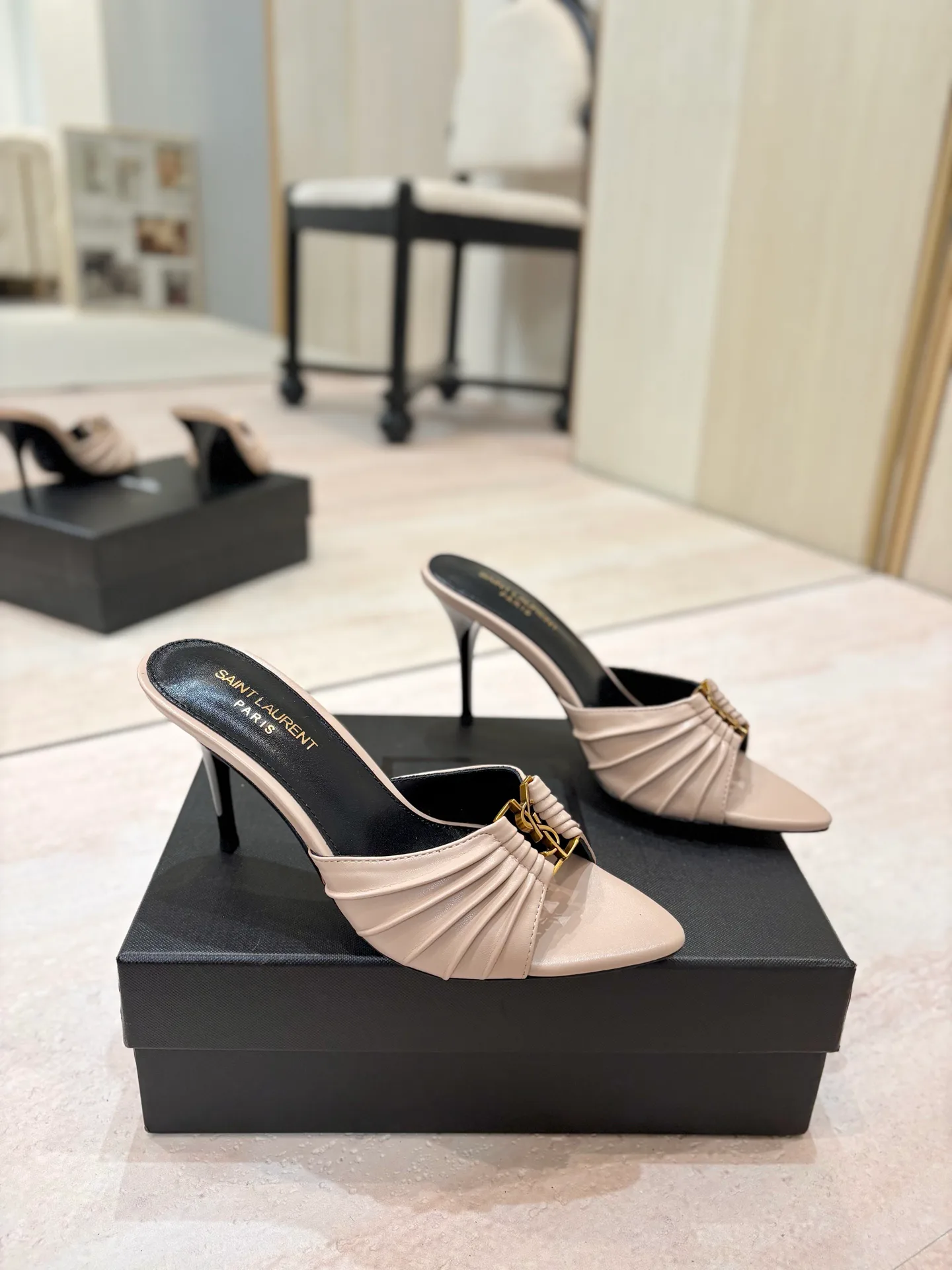 Мюли И Сабо Женские Saint Laurent 17476059