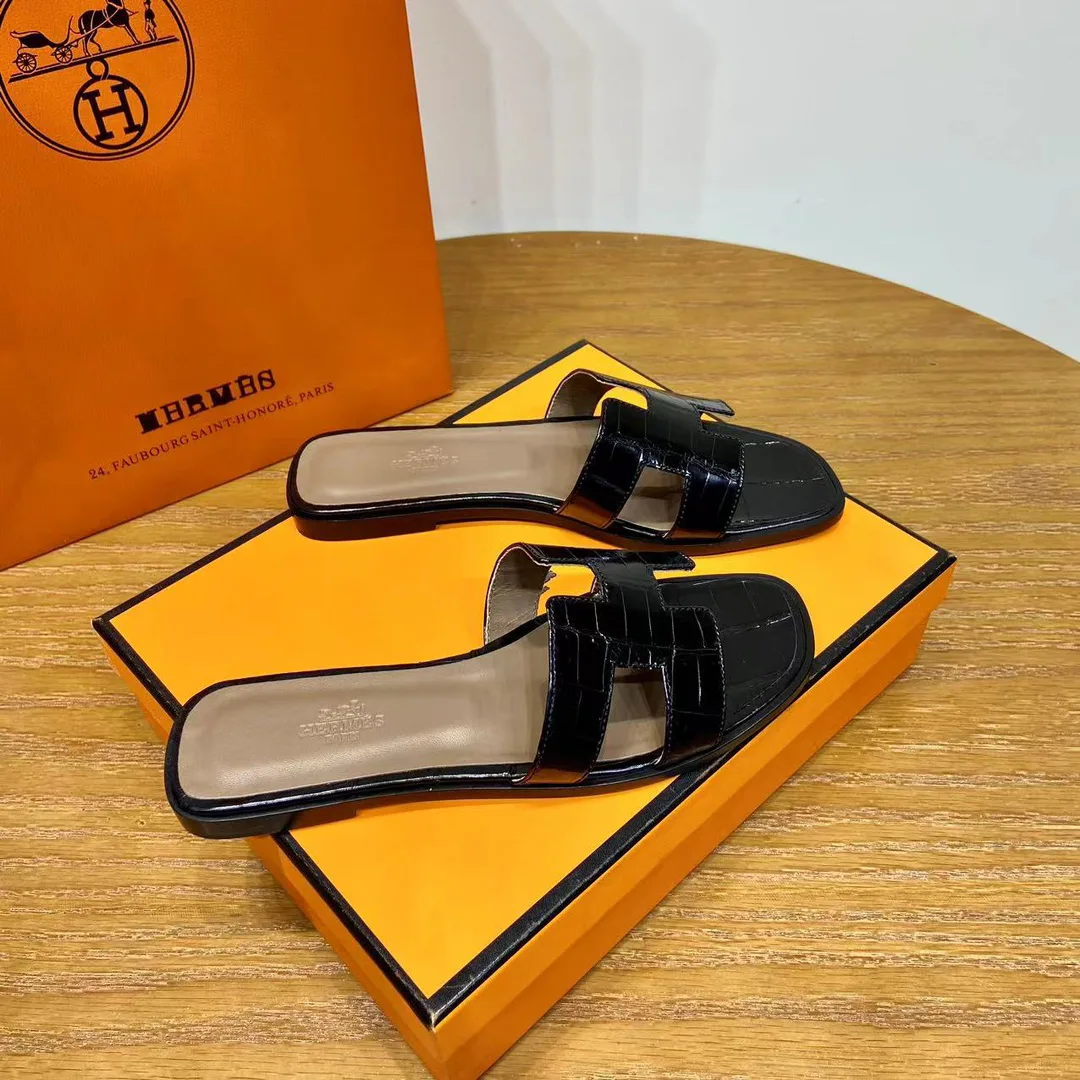 Шлепанцы Женские Hermes 4556184