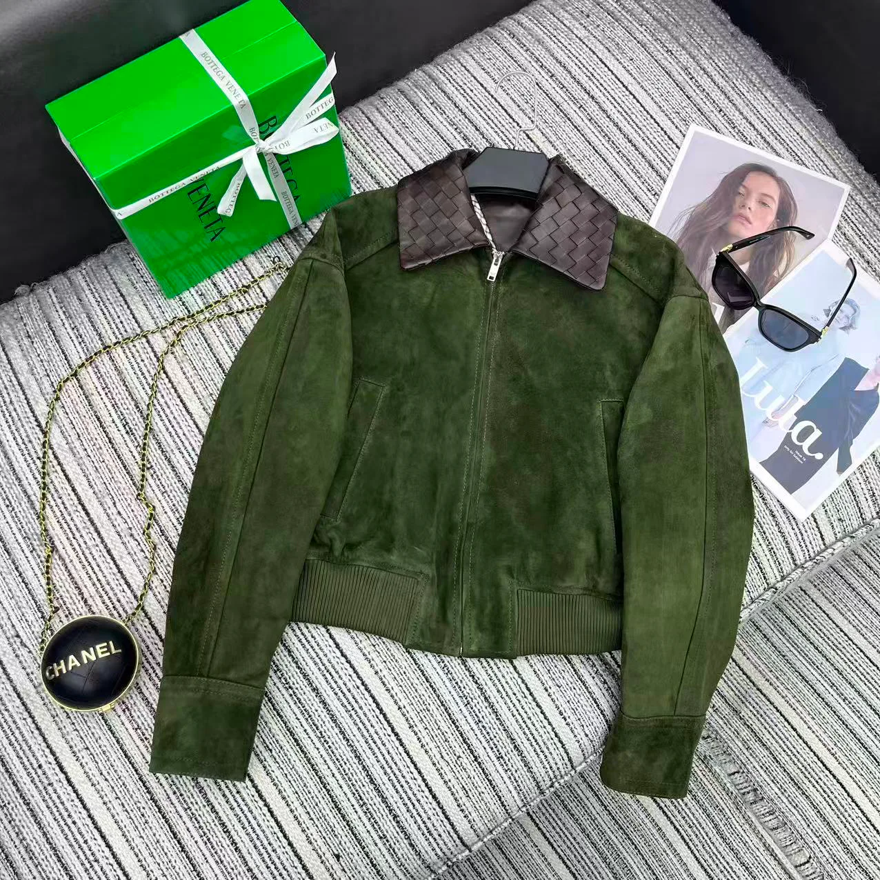 Кожаные Куртки И Дублёнки Мужские Bottega Veneta 10675630