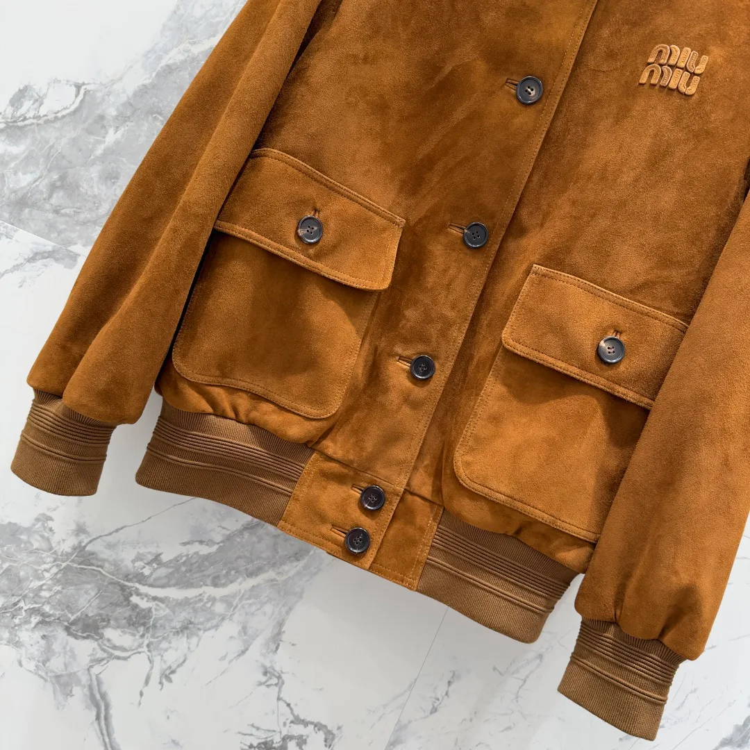 Кожаные Куртки И Дублёнки Женские Miu Miu 11850982