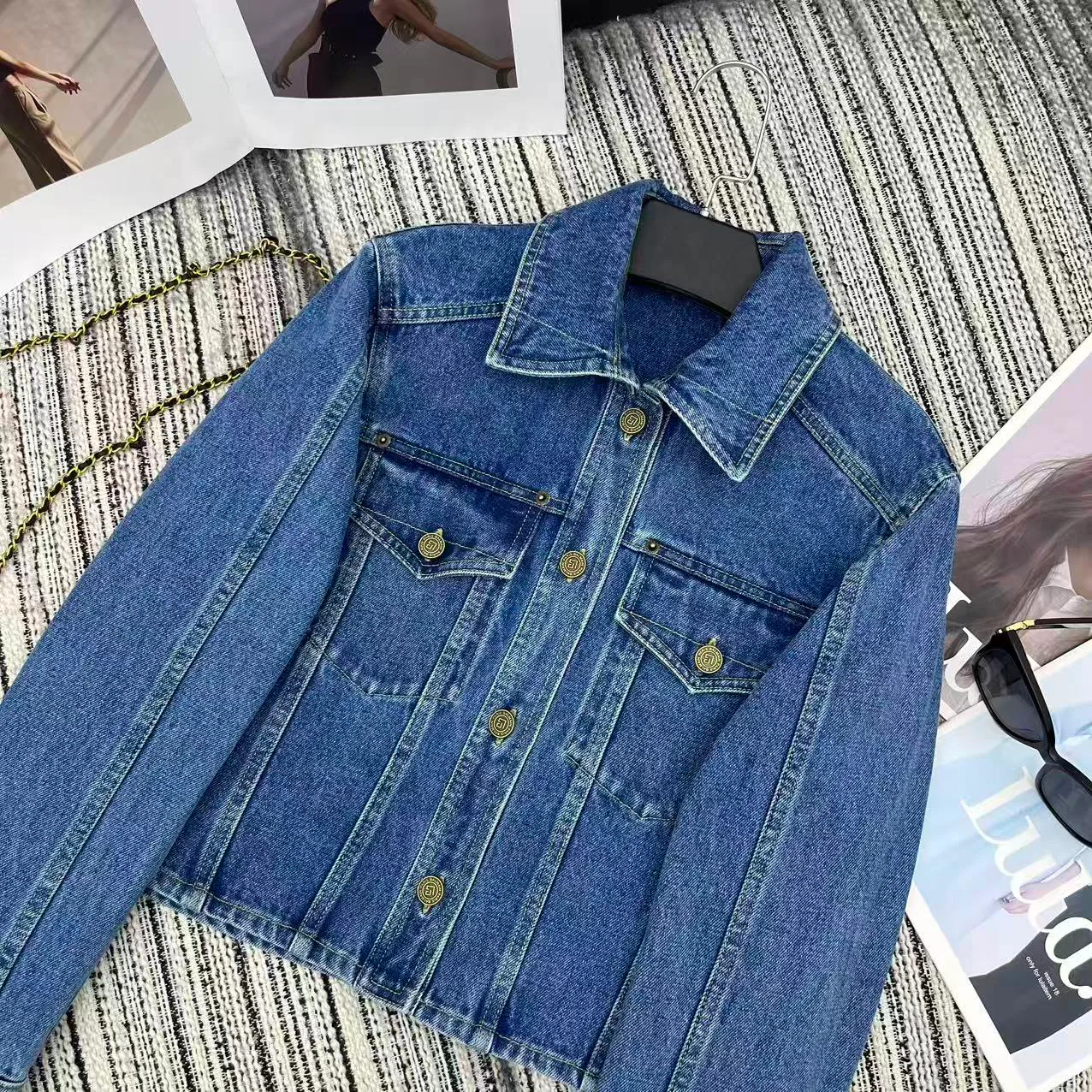 Куртки И Пуховики Женские Balmain 9418989