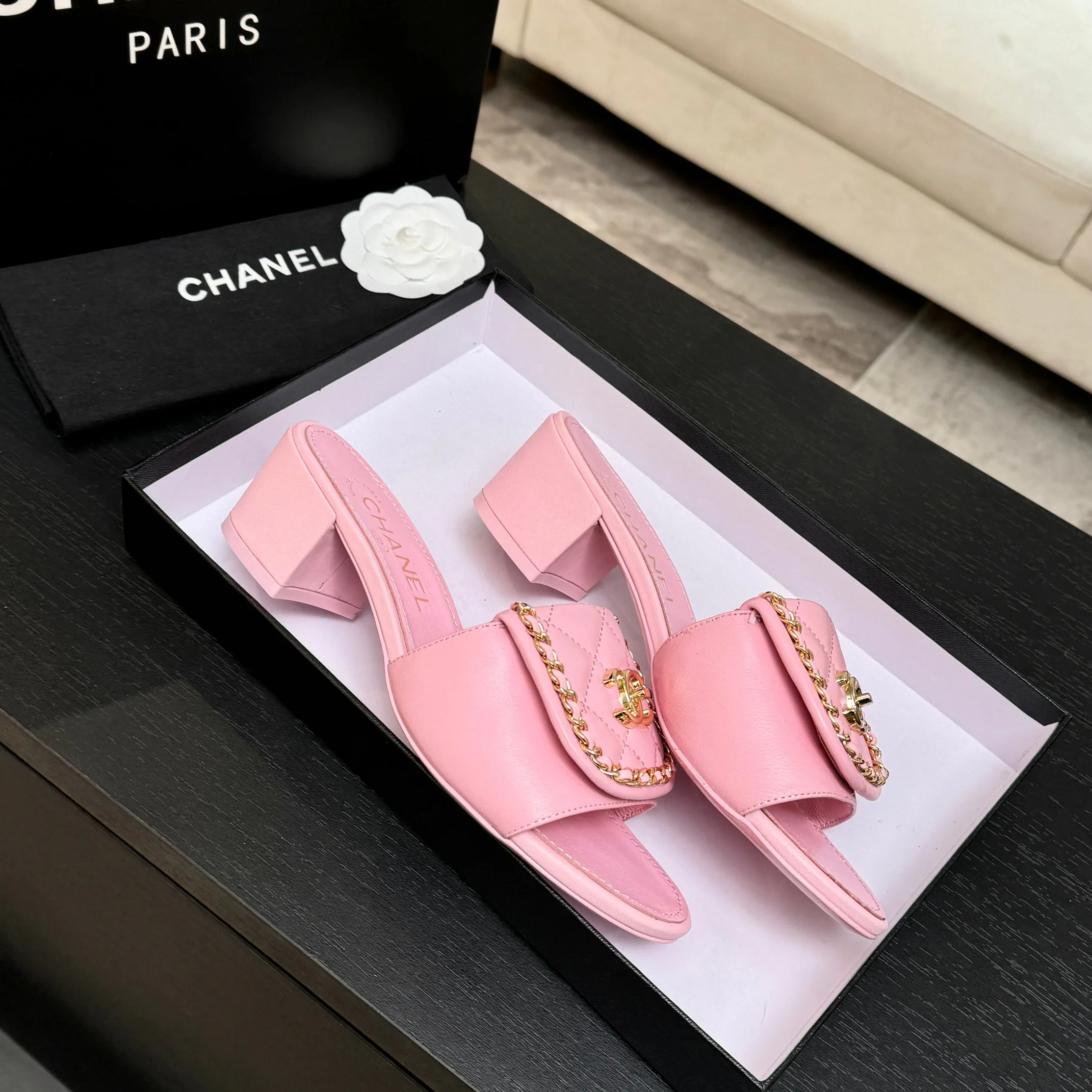 Босоножки Женские Chanel 1468213