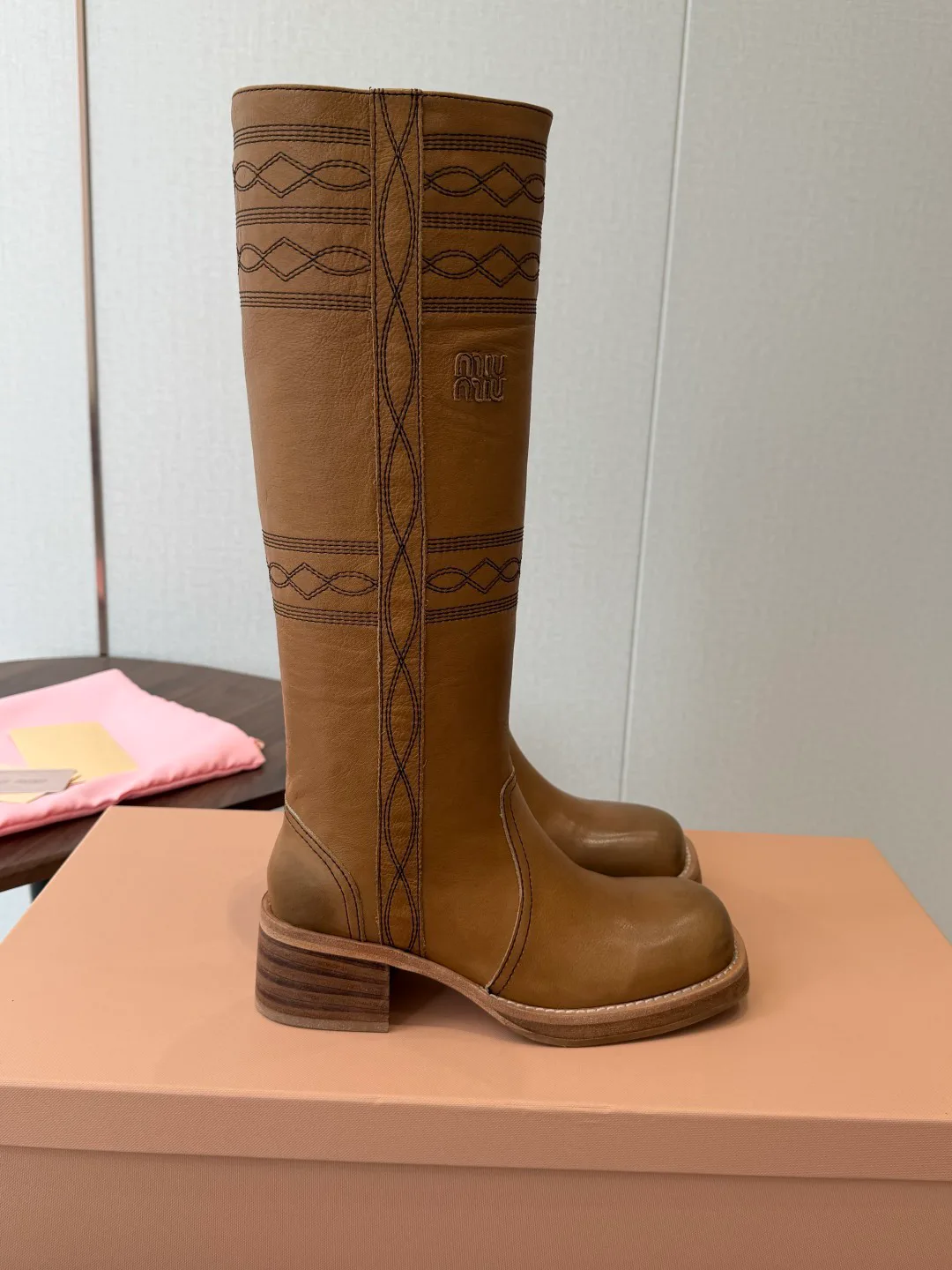 Сапоги Женские Miu Miu 19400874
