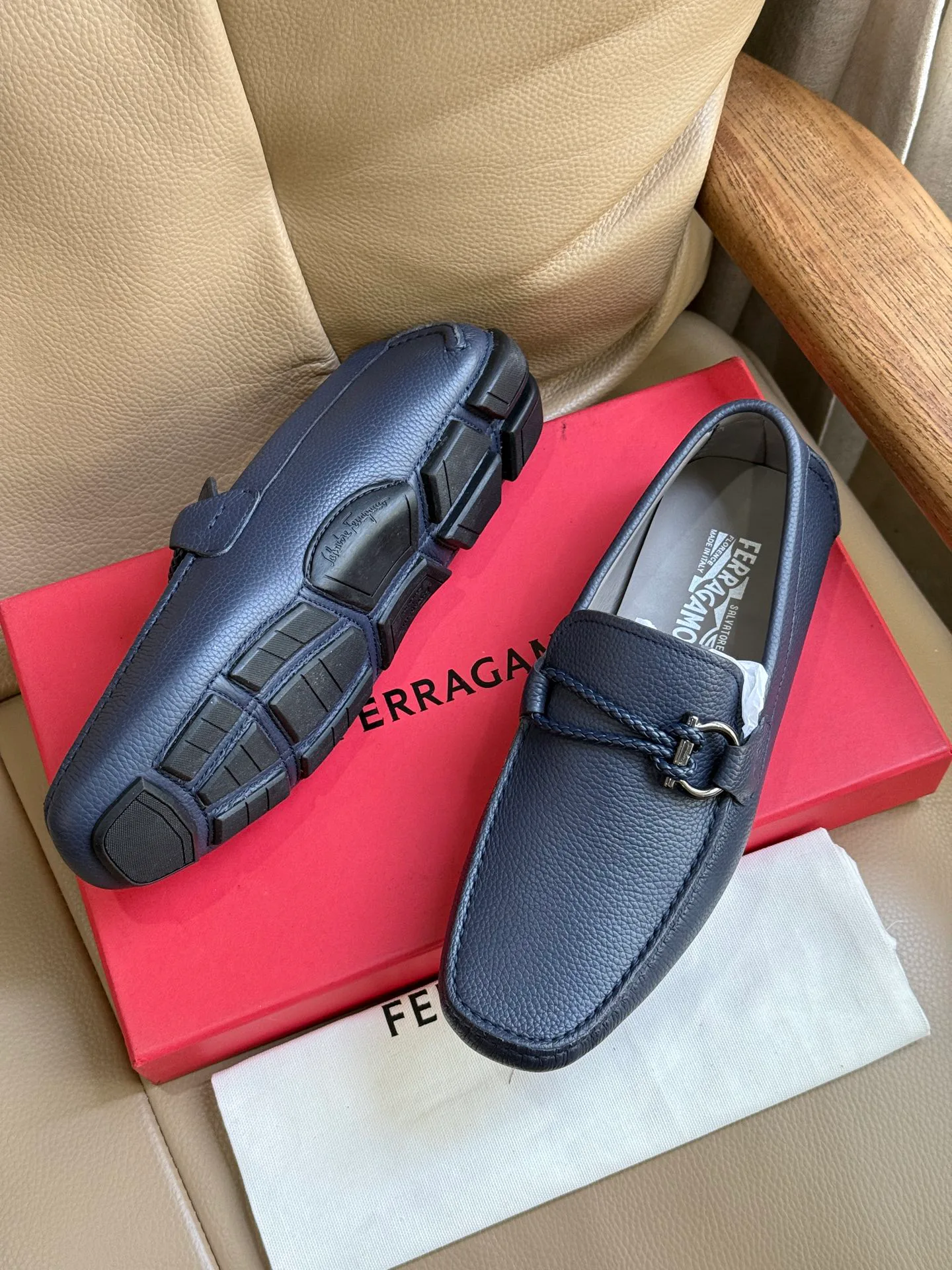 Лоферы И Туфли Мужские Salvatore Ferragamo 18117109