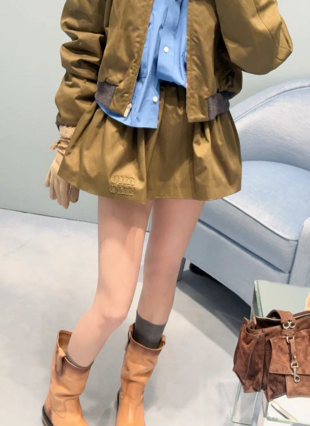 Юбки Женские Miu Miu 4336456