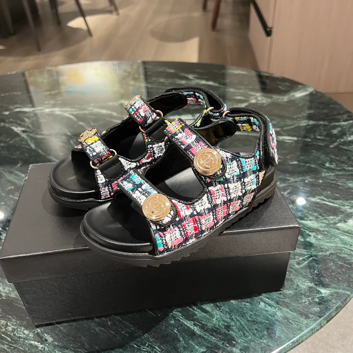 Босоножки Женские Chanel 5919138