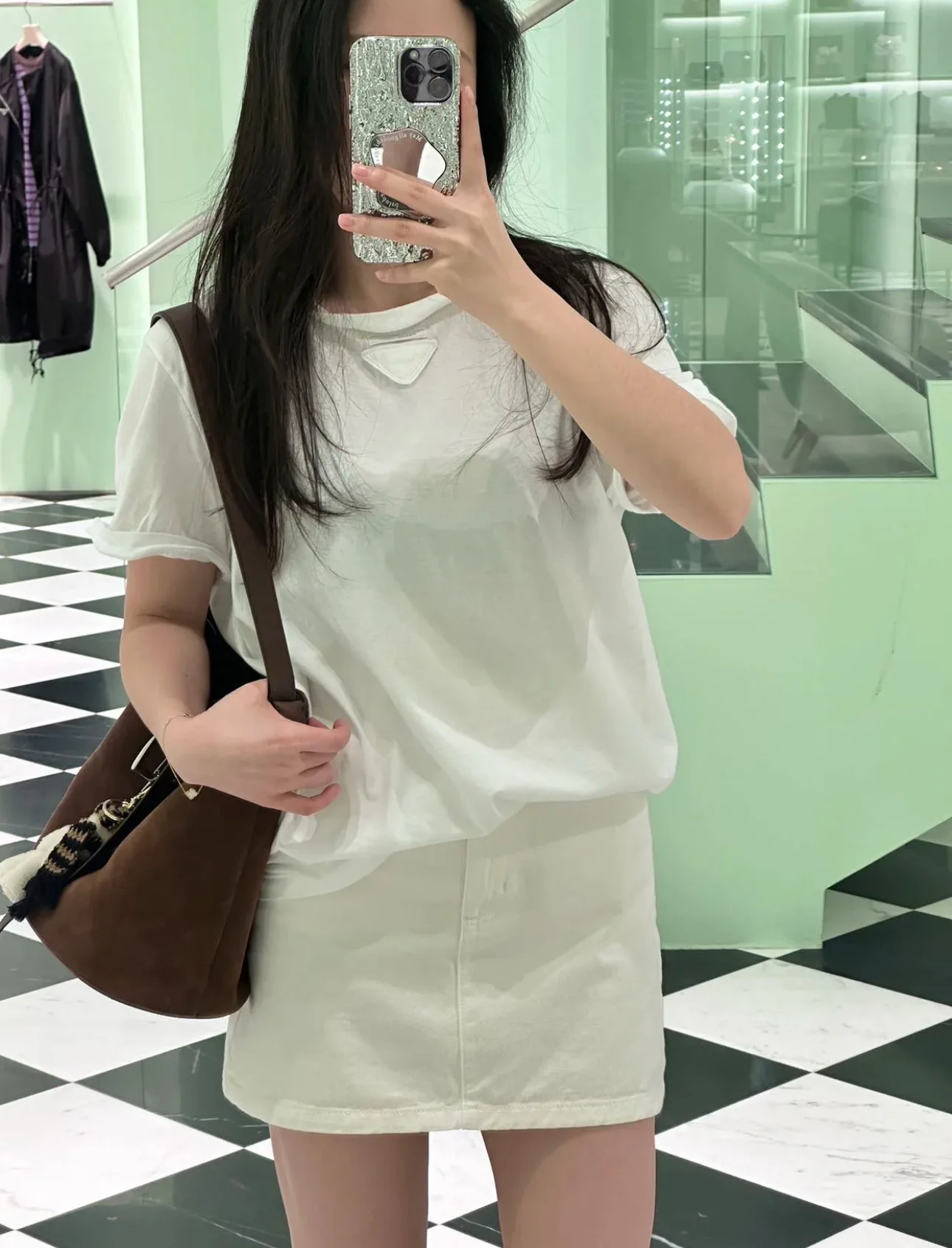 Футболки Женские Prada 1920587