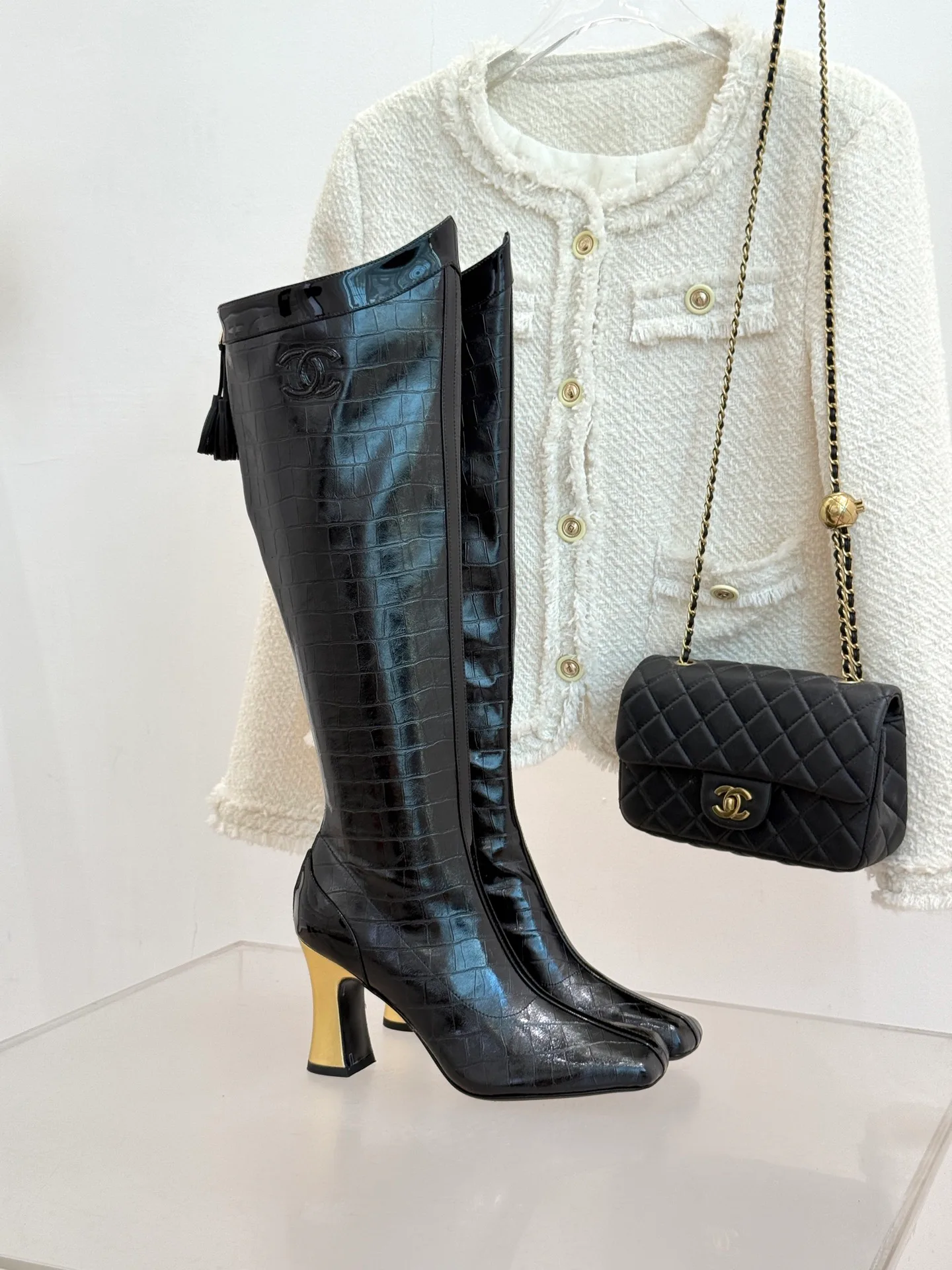 Сапоги Женские Chanel 17425403