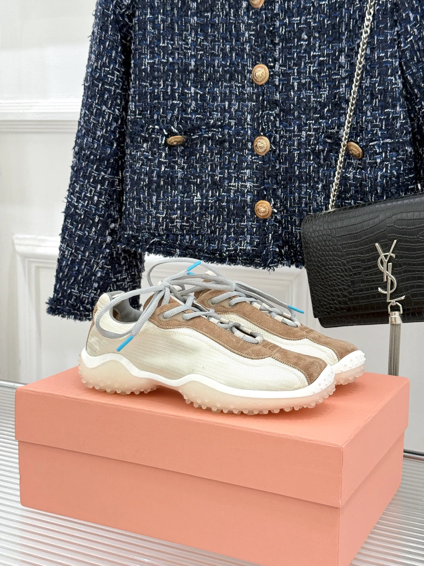 Кроссовки Женские Miu Miu 17597000