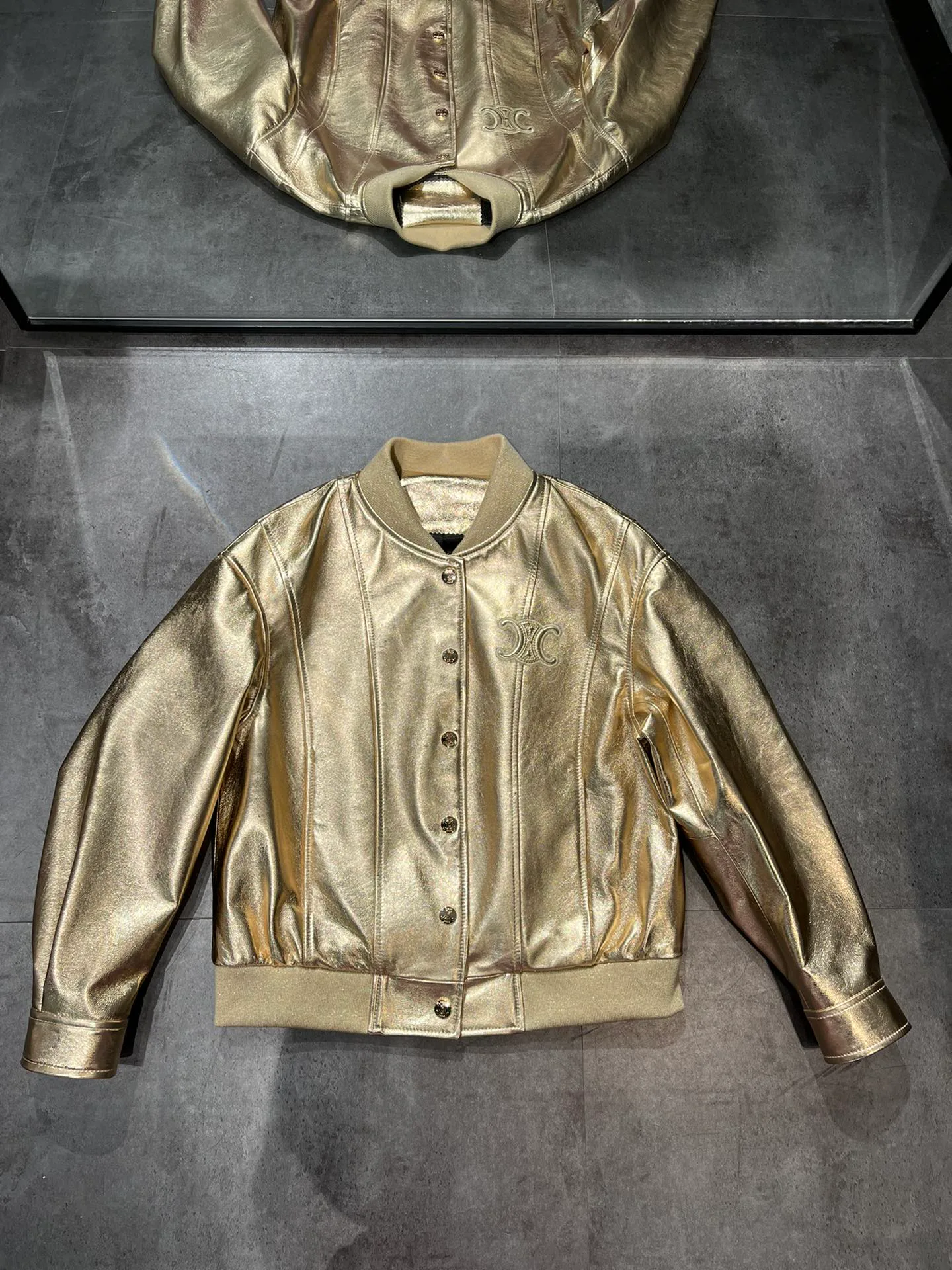 Кожаные Куртки И Дублёнки Мужские Celine 11182654