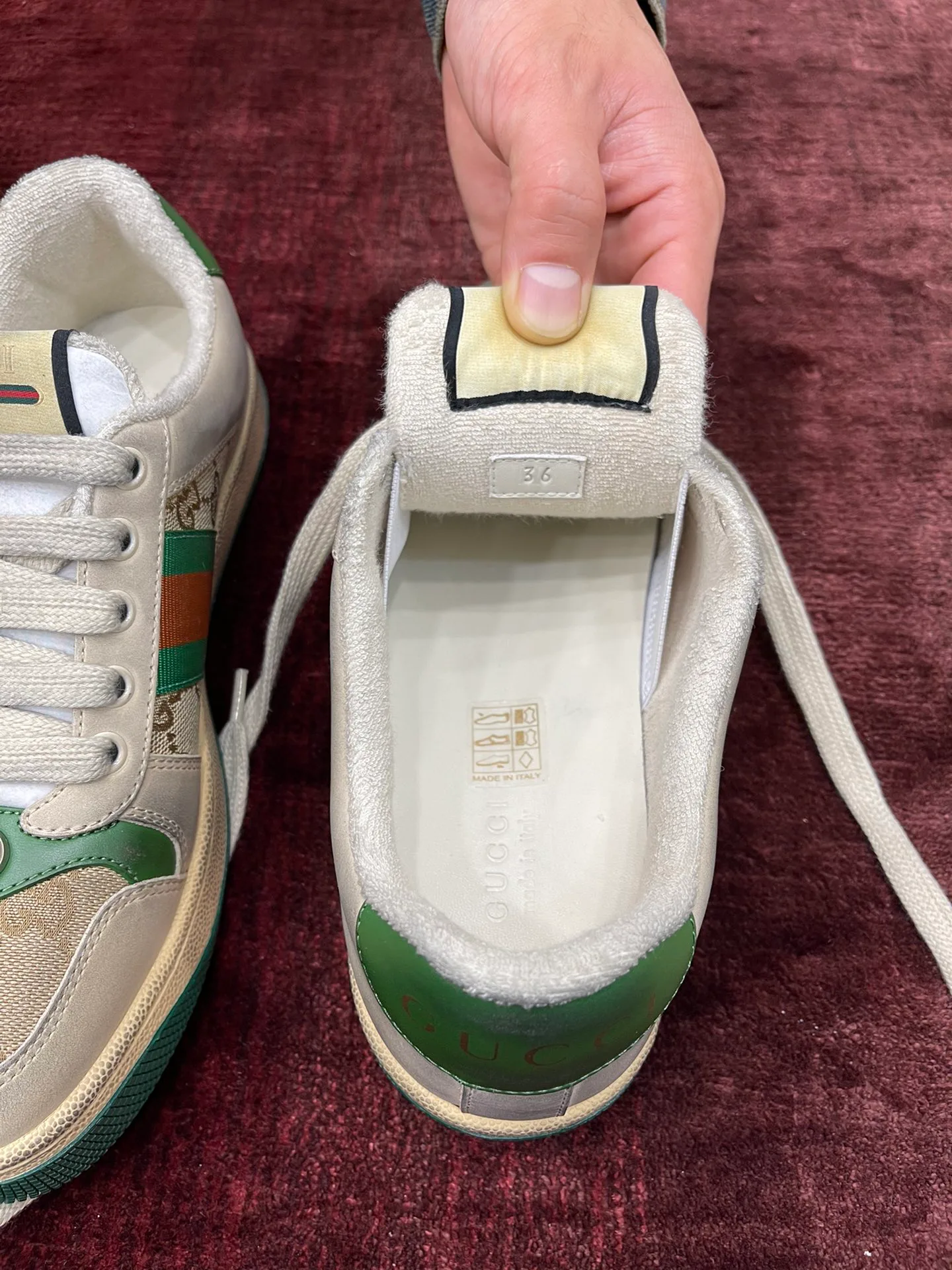 Кроссовки Женские Gucci 18995267
