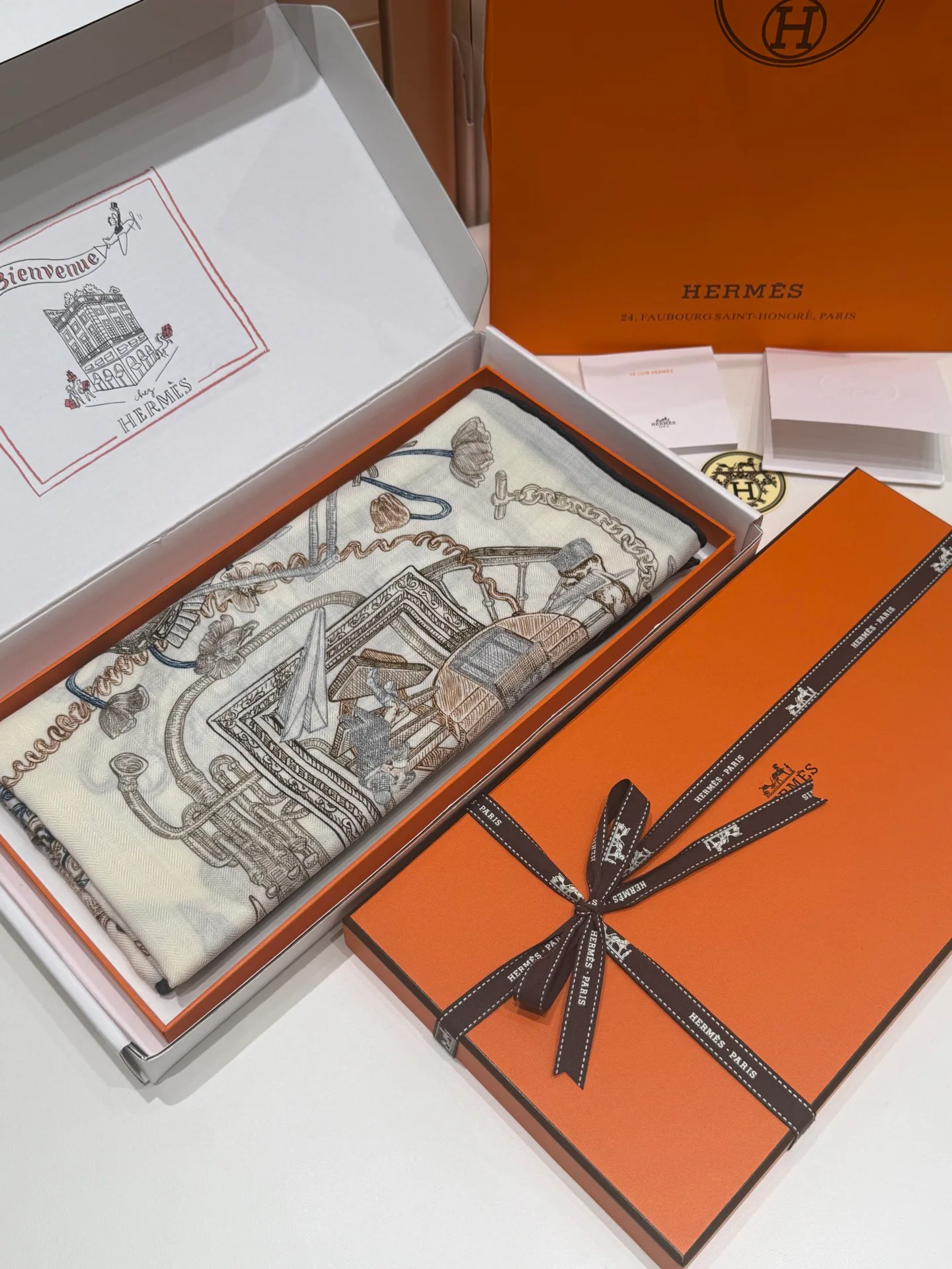 Шарфы Hermes 12326716