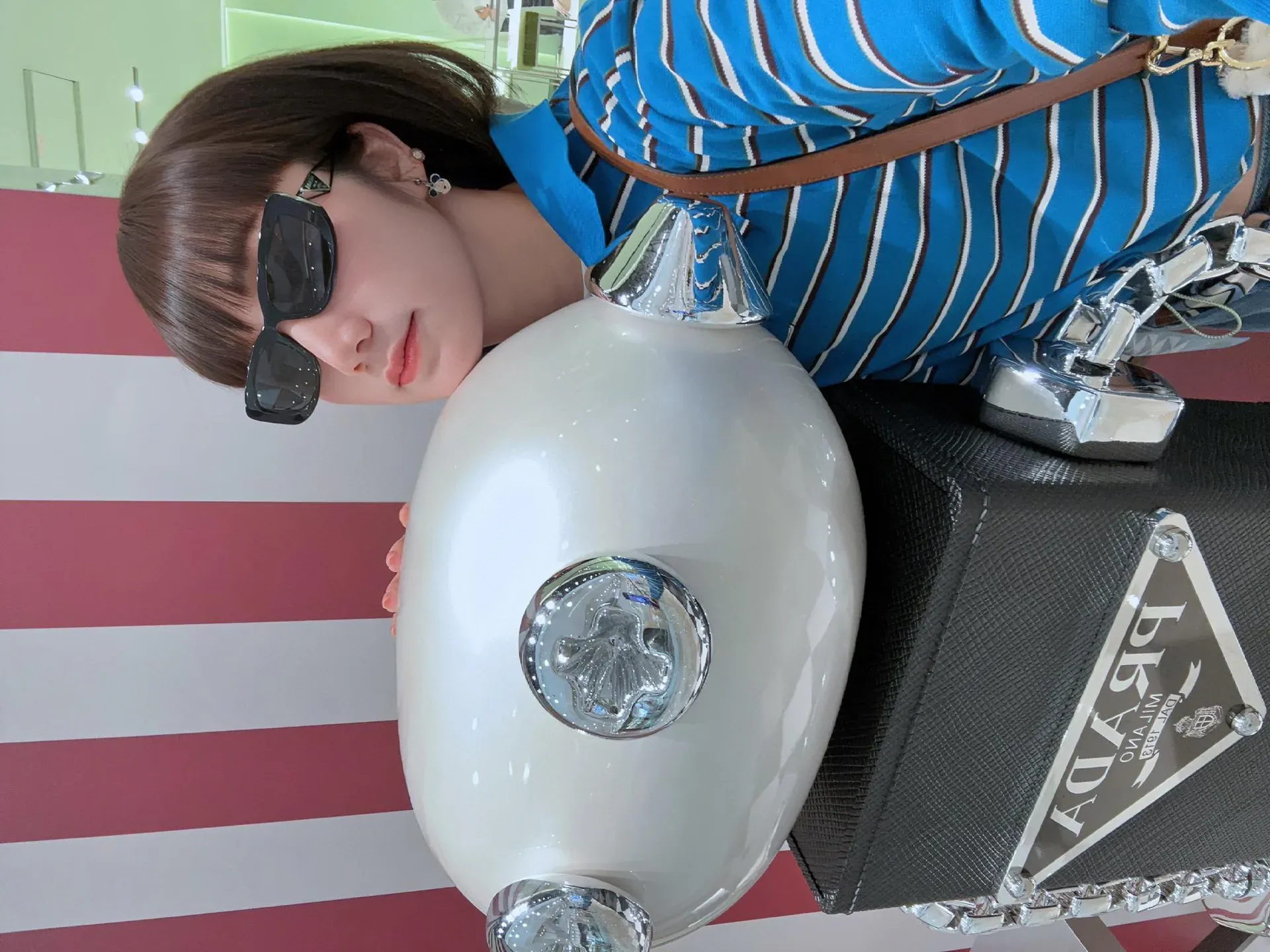 Лонгсливы Женские Prada 4917163