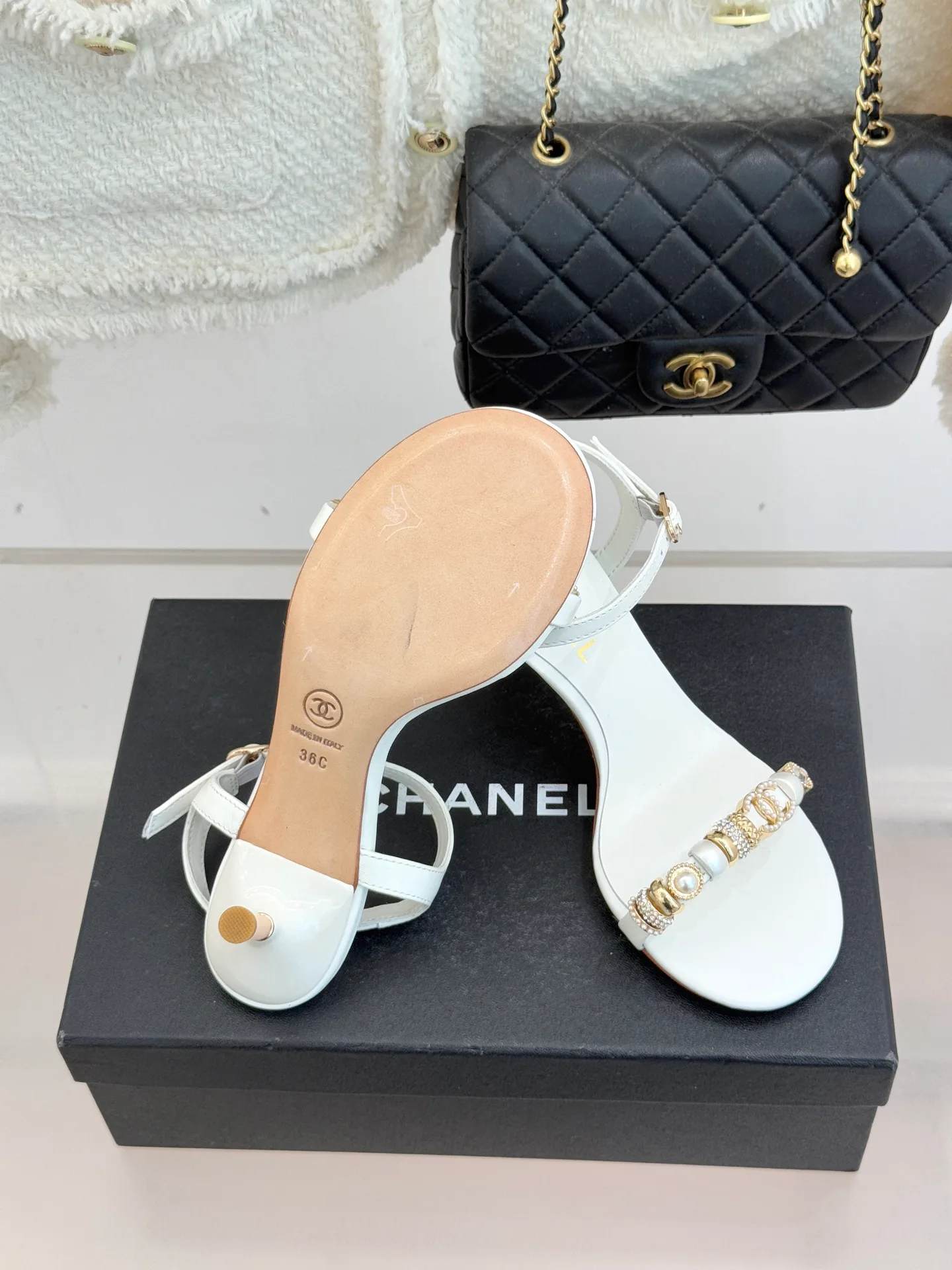 Босоножки Женские Chanel 9894925