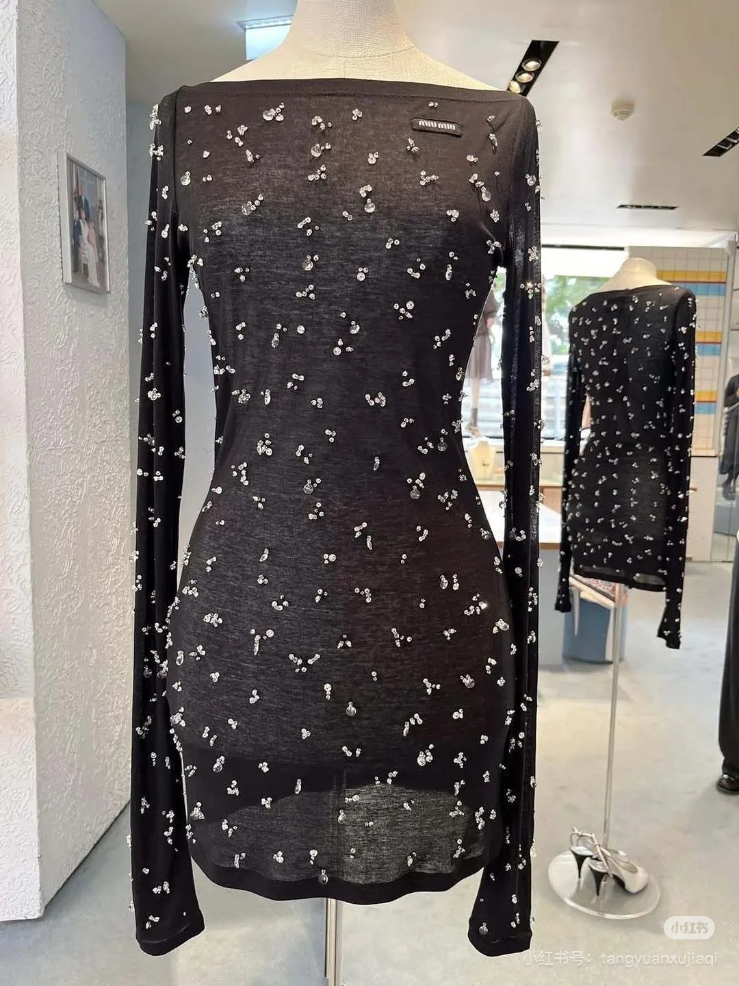 Лонгсливы Женские Miu Miu 11461731