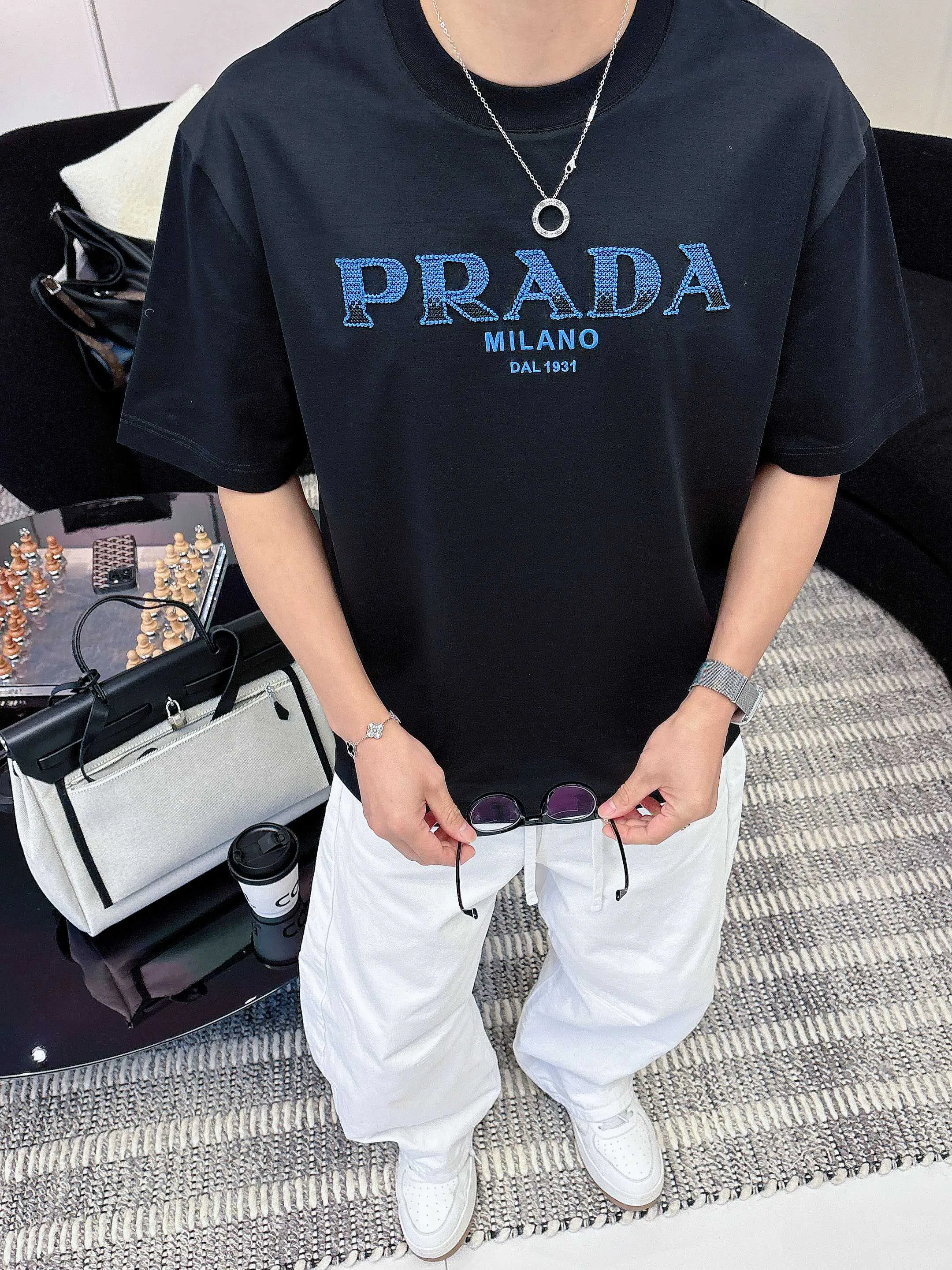 Футболки Мужские Prada 9465282