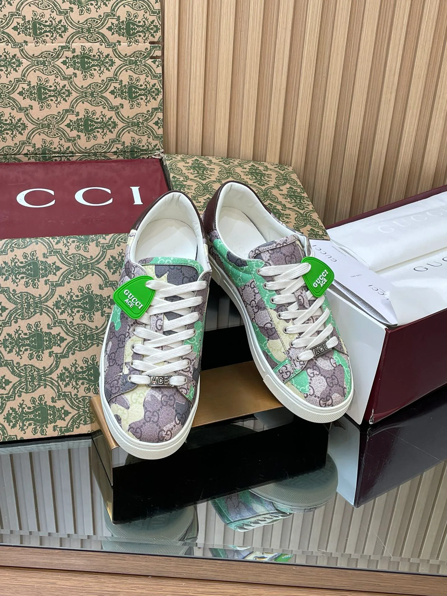 Кроссовки Мужские Gucci 3443591