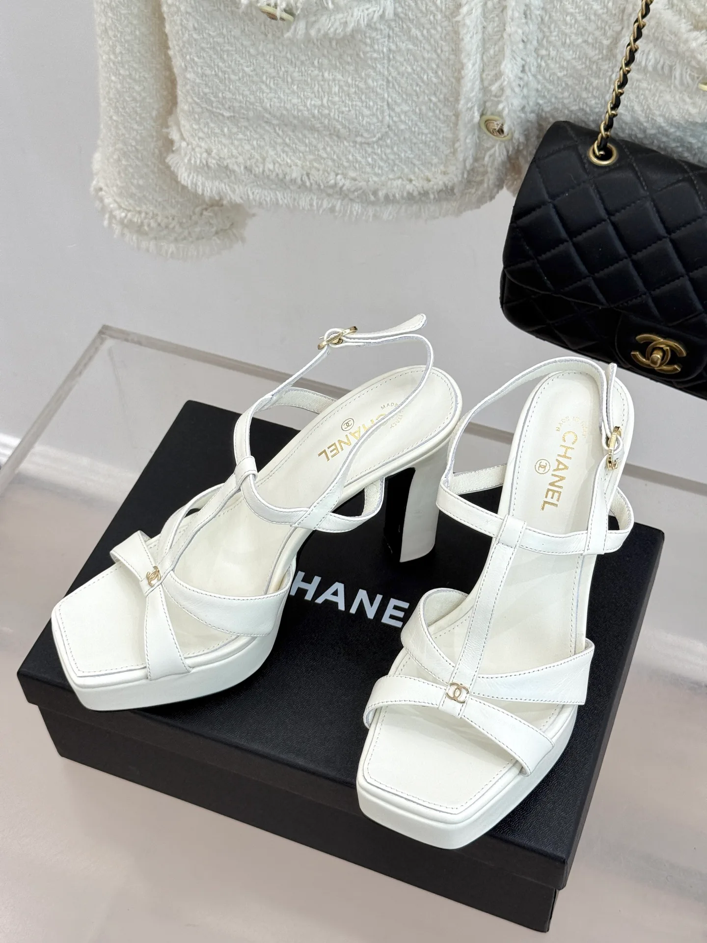 Босоножки Женские Chanel 12958089
