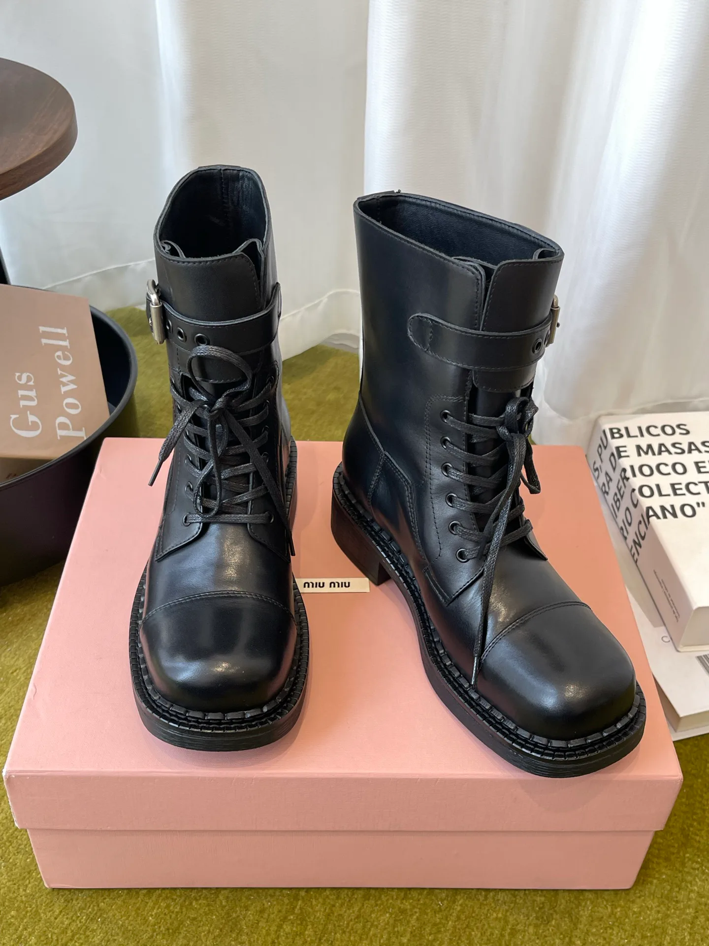 Ботинки Женские Miu Miu 19578527