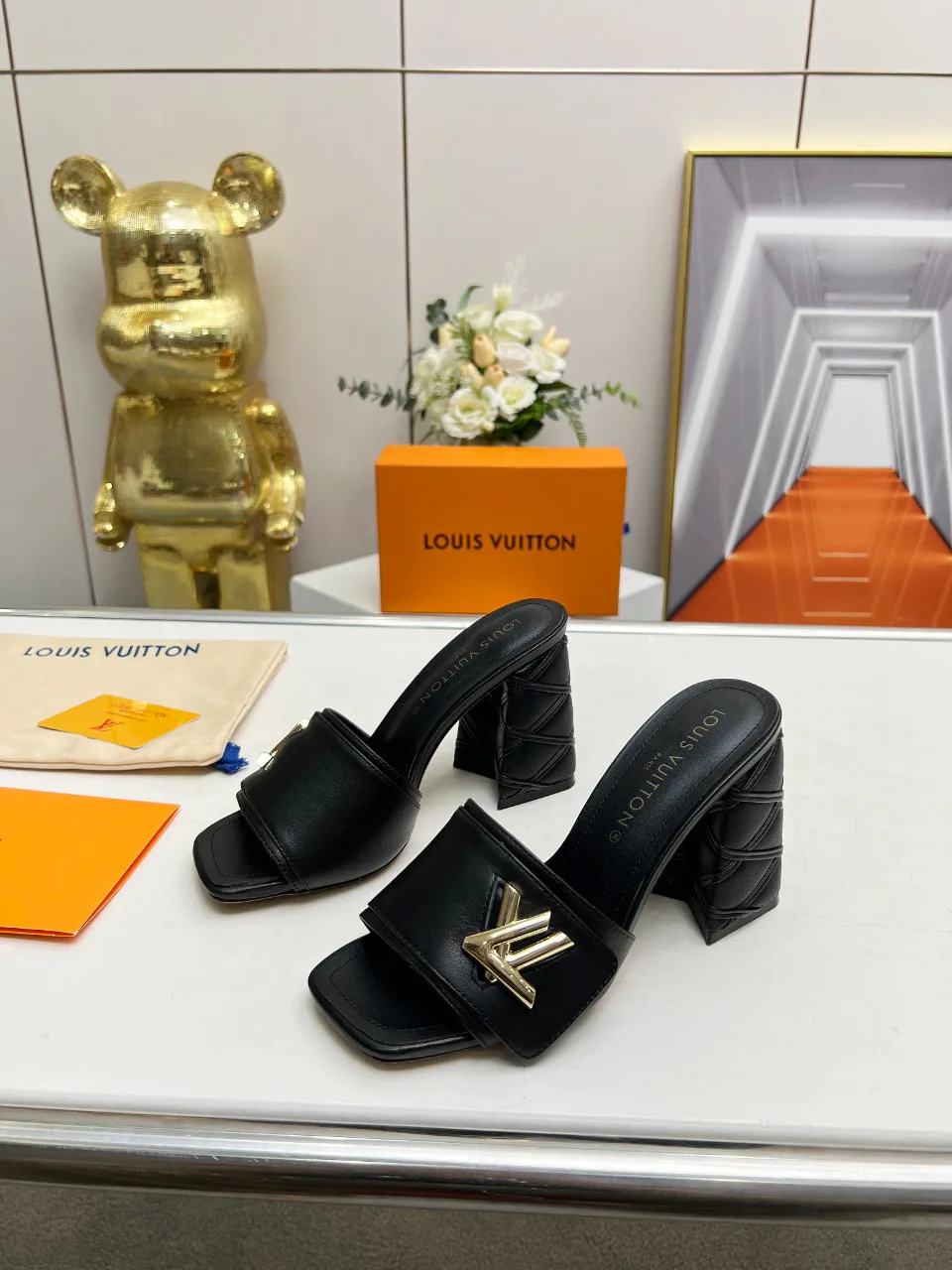 Босоножки Женские Louis Vuitton 9623635