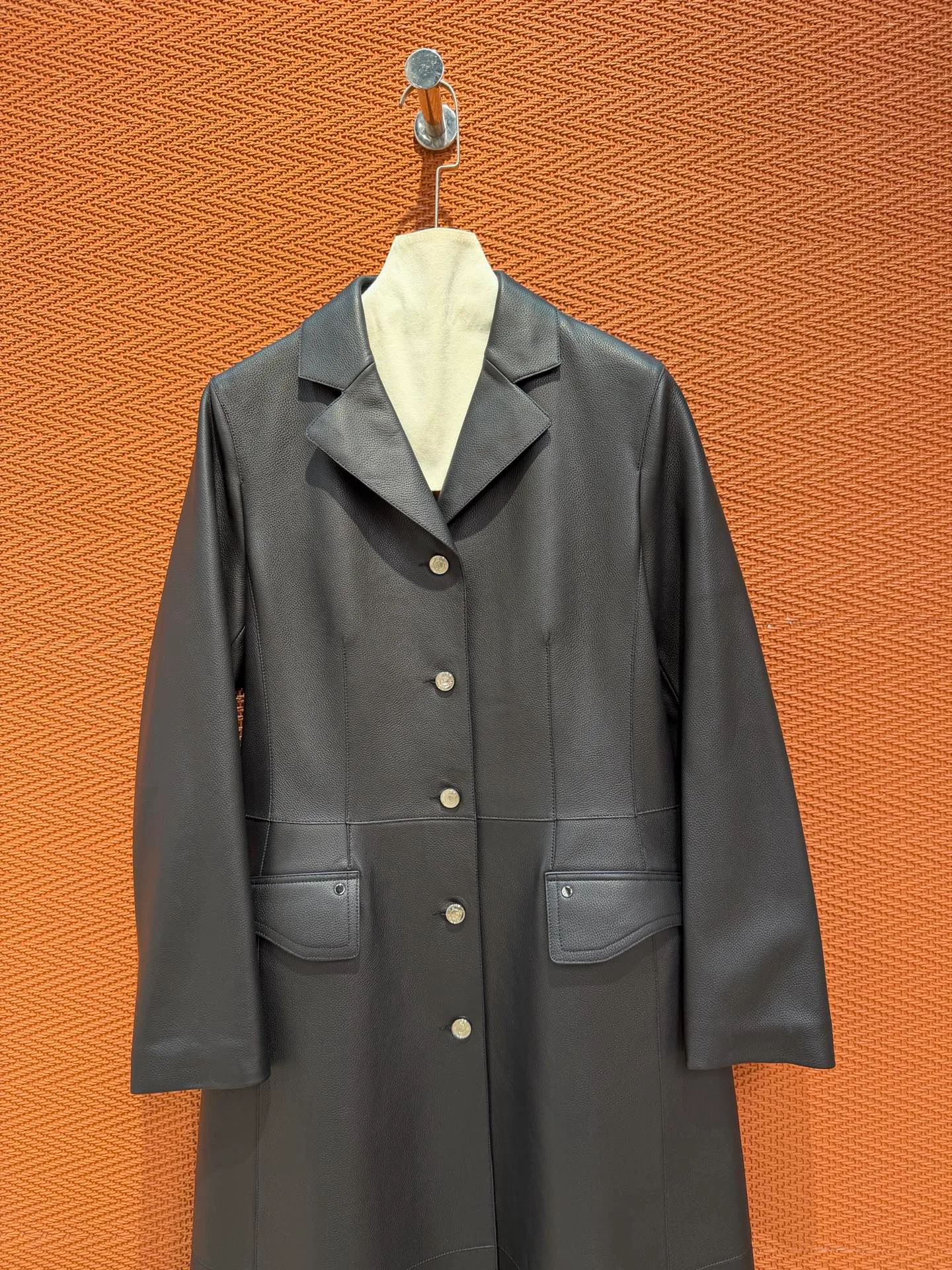 Кожаные Куртки И Дублёнки Женские Hermes 19253056
