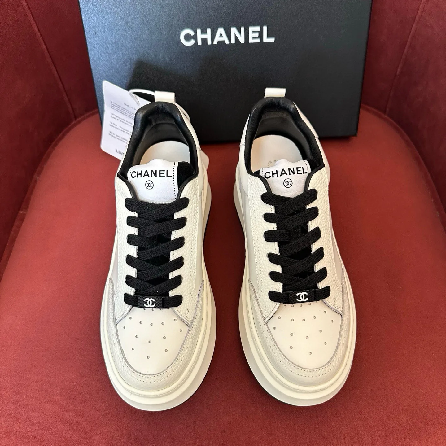 Кроссовки Женские Chanel 541783
