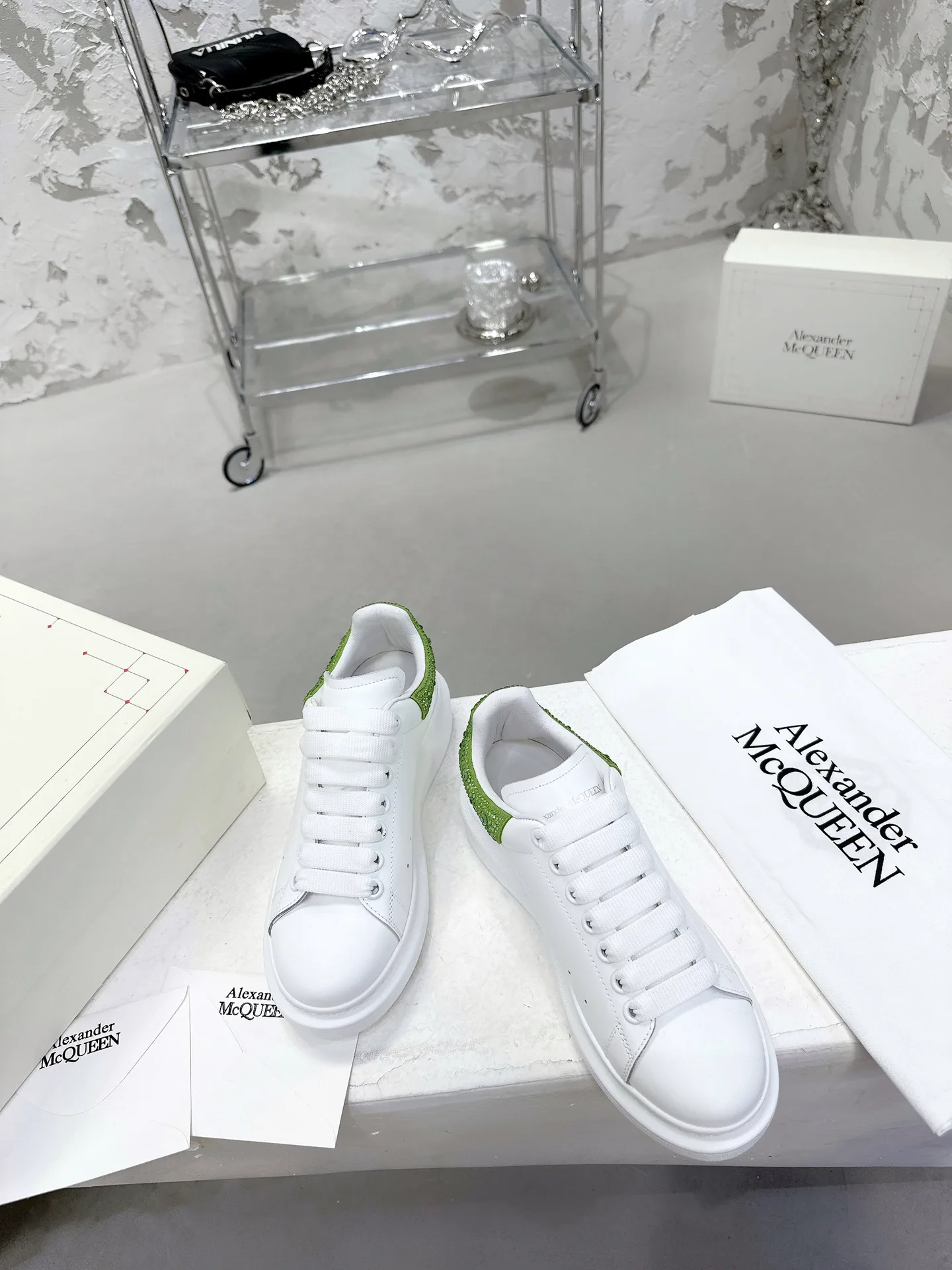 Кеды Женские Alexander Mcqueen 730168