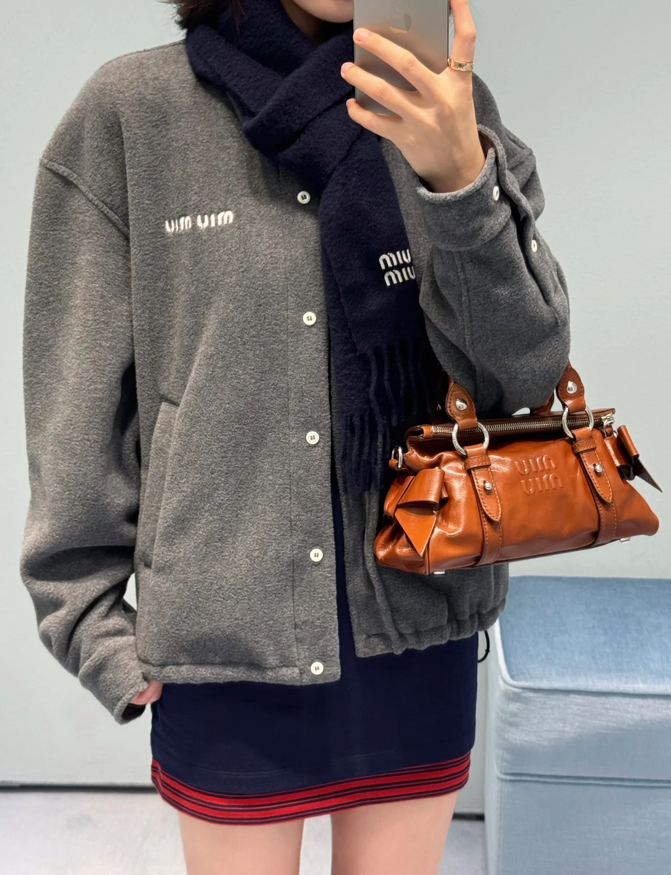 Куртки И Пуховики Женские Miu Miu 18550876