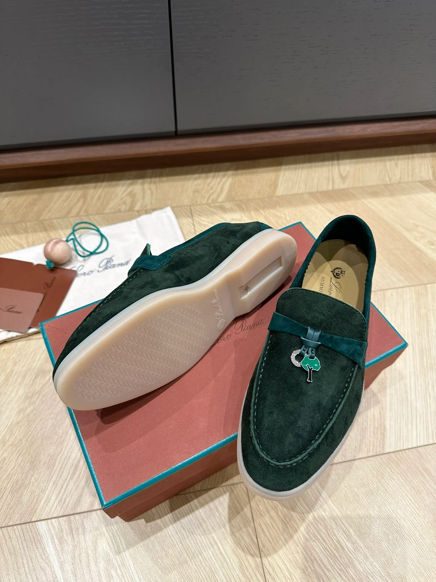 Лоферы Мужские Loro Piana 525376