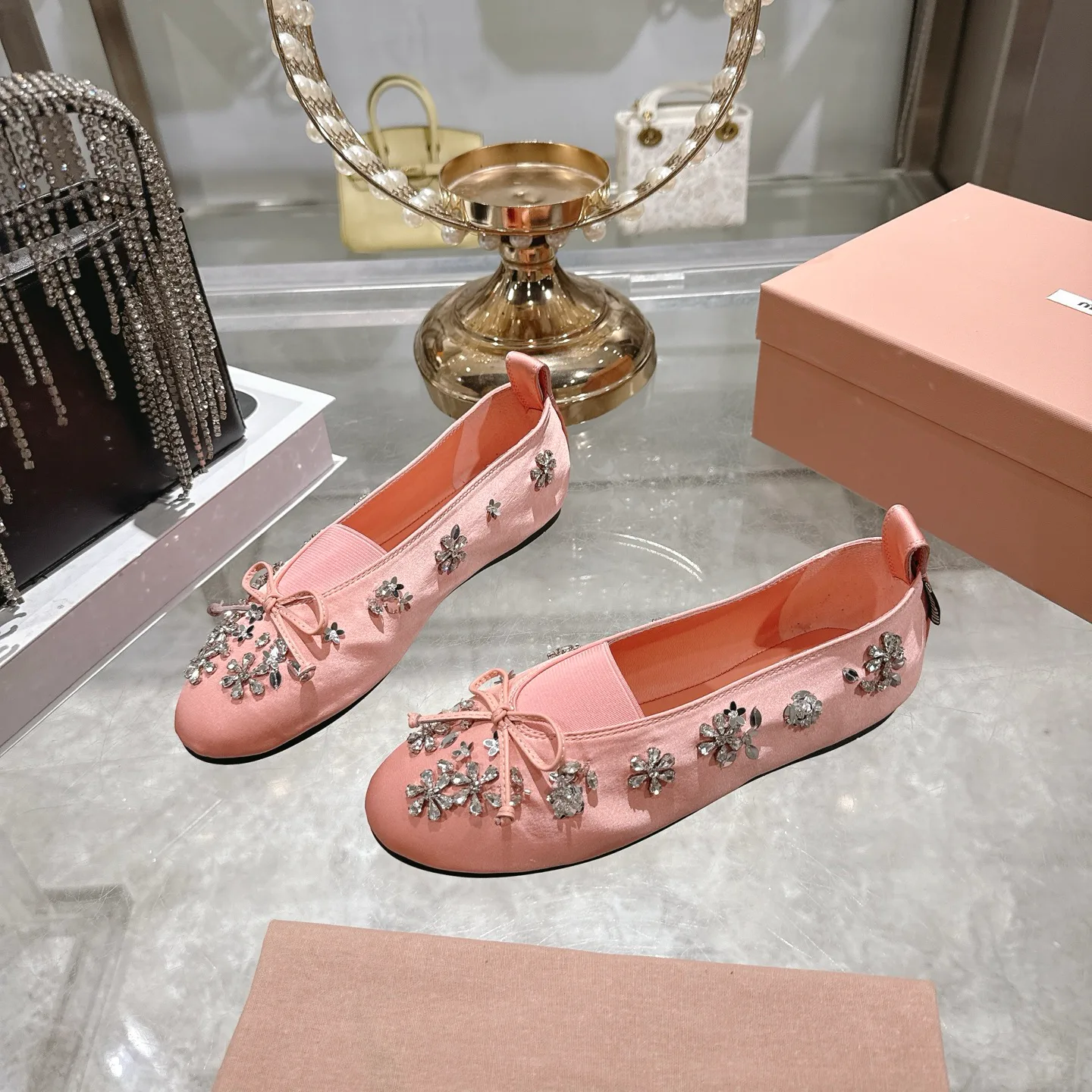 Балетки Женские Miu Miu 1348214